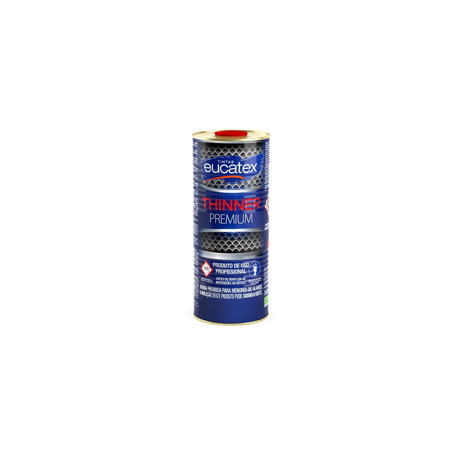 Thinner Diluente Sintético PU e Poliéster 0,900L - Eucatex