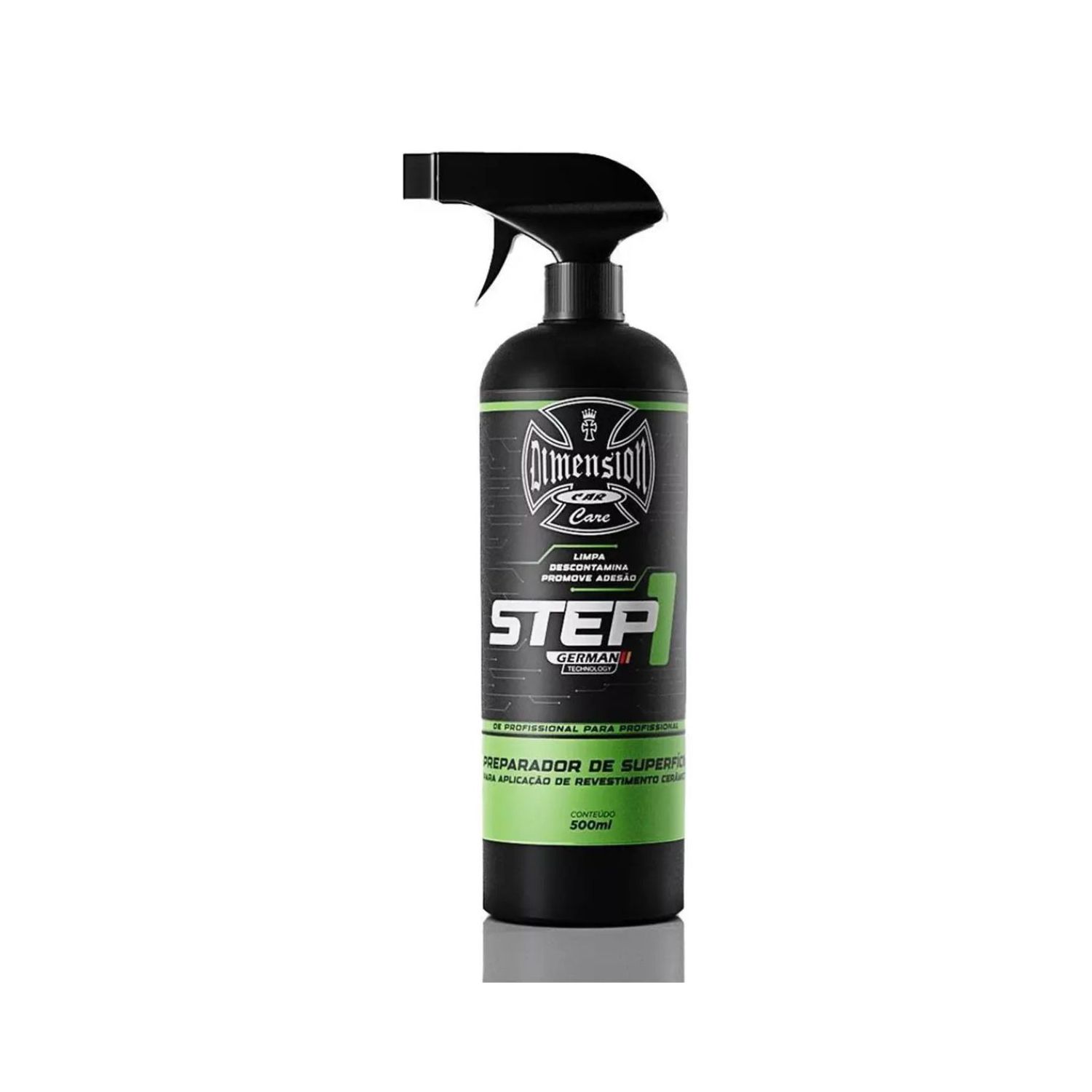 Prepara Superfície STEP1 Limpeza (Dimension Car Care) 0,500L - Maxi Rubber