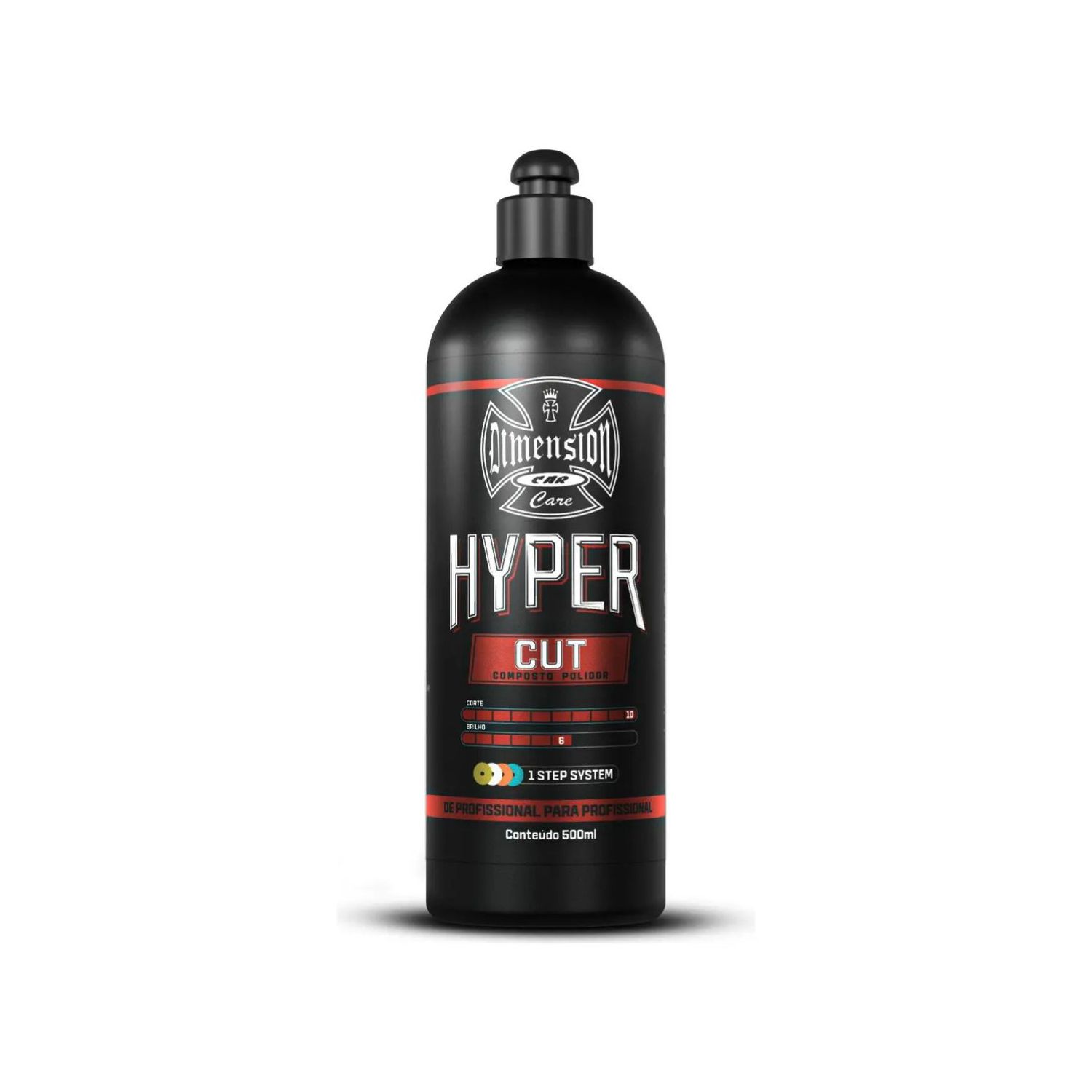 Composto Polidor Hyper Cut (Dimension Car Care) 0,500L - Maxi Rubber