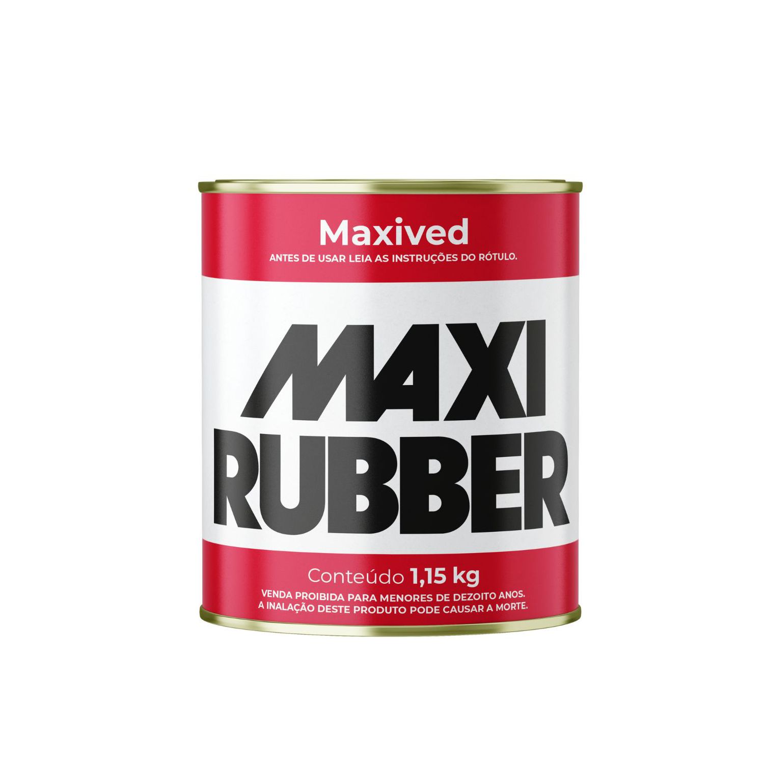 Massa Vedação Automotiva Maxived 1,15kg - Maxi Rubber