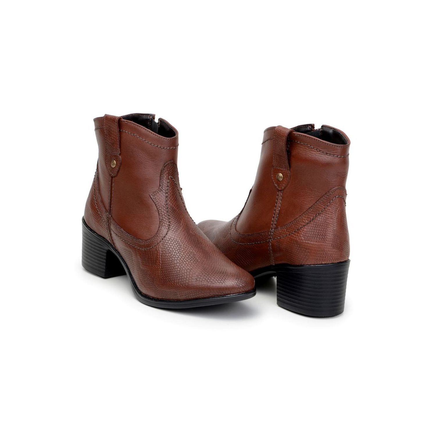 Bota Damers Feminina Country Western Marrom