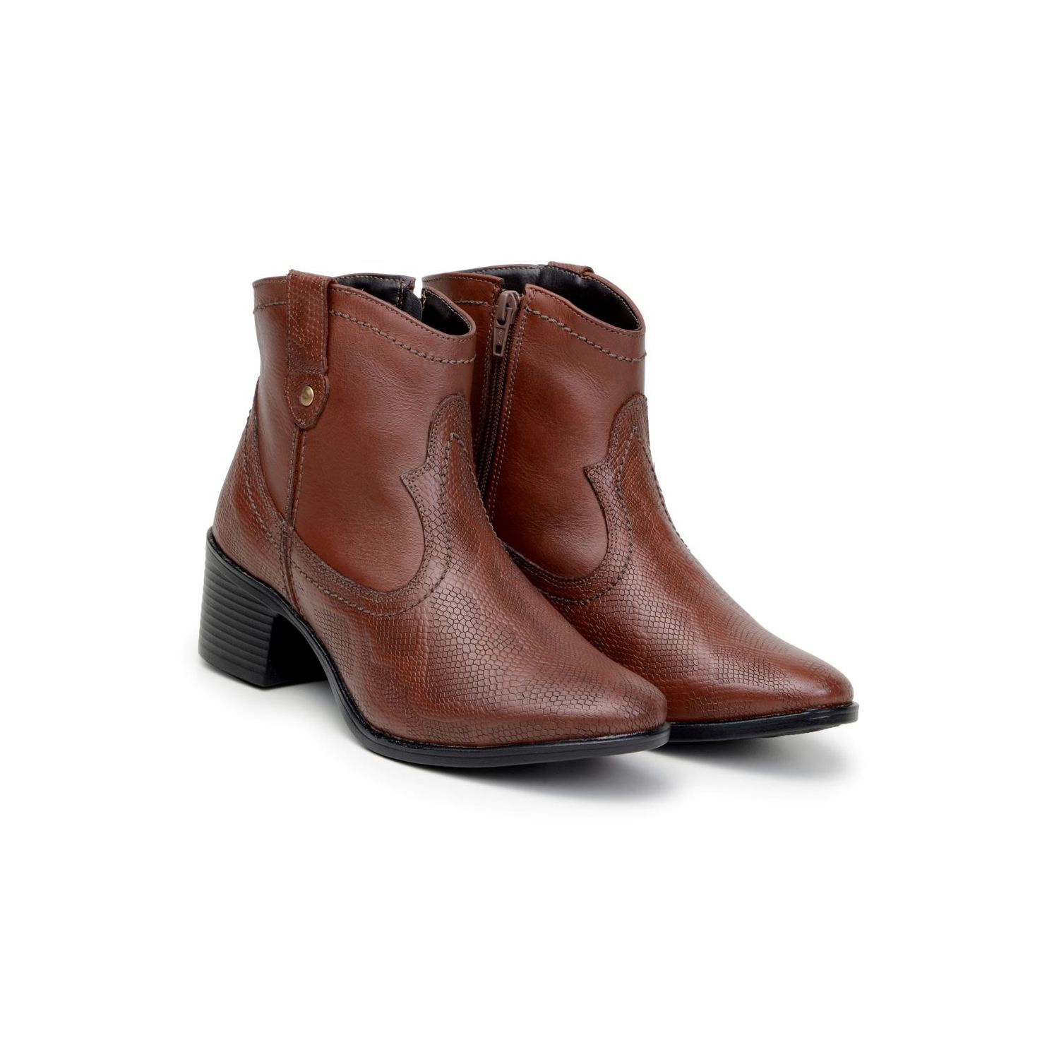 Bota Damers Feminina Country Western Marrom