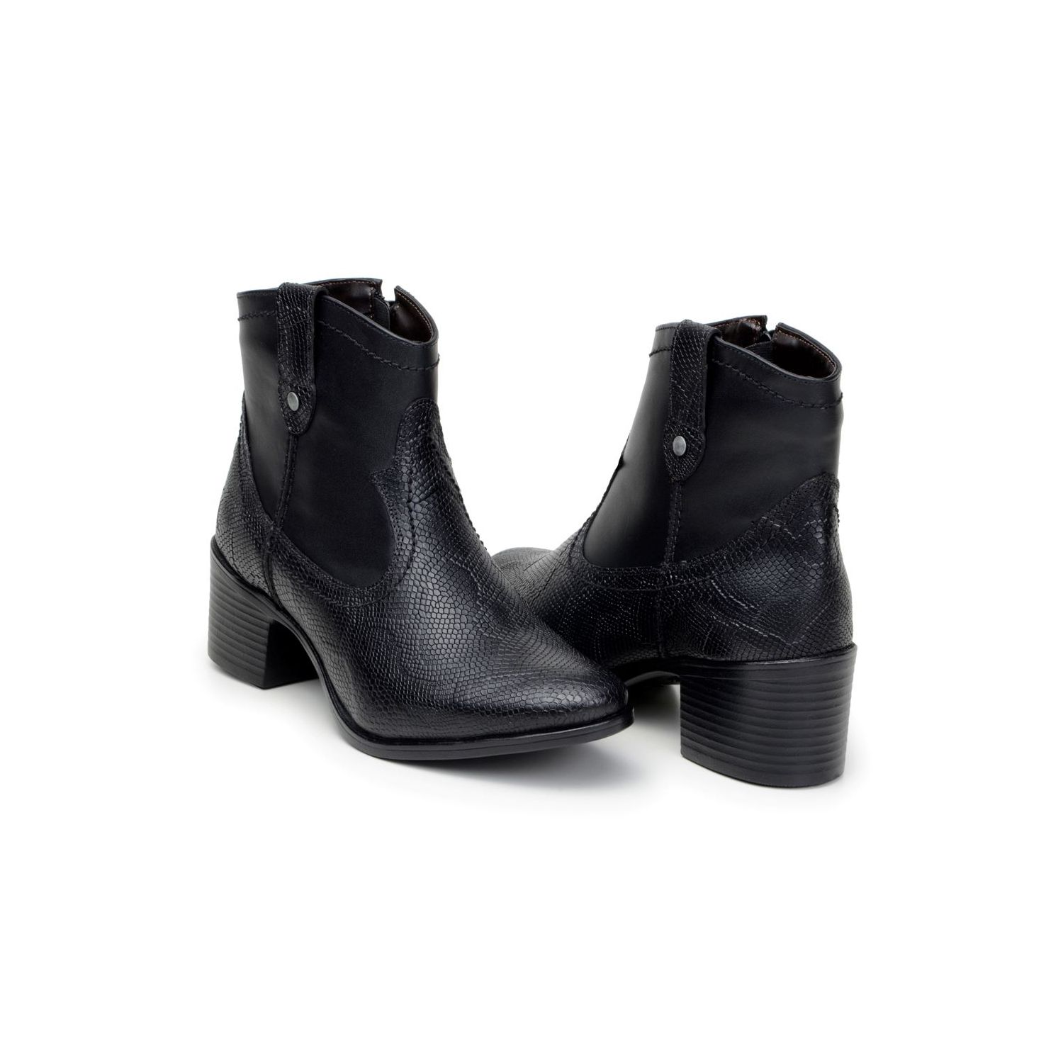 Bota Damers Feminina Country Western Preto