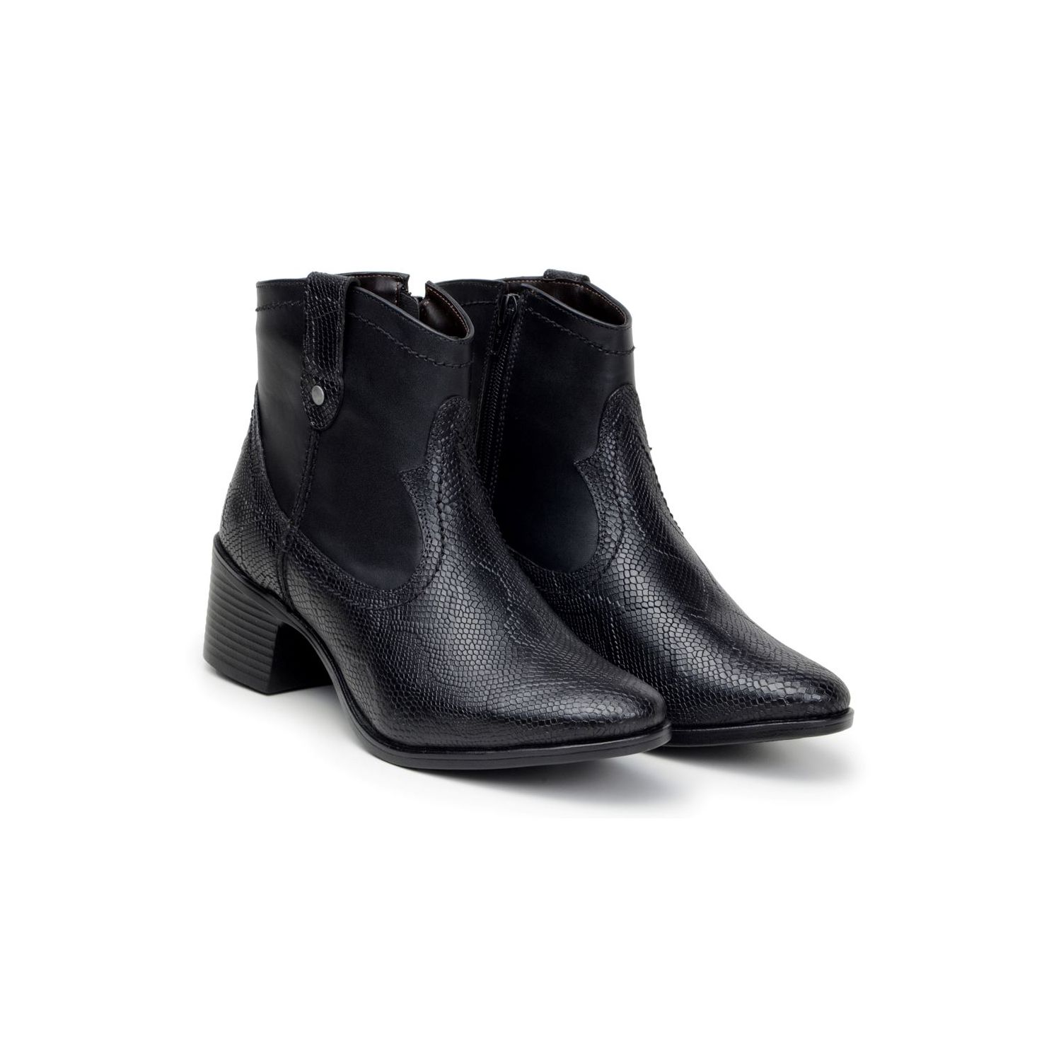 Bota Damers Feminina Country Western Preto