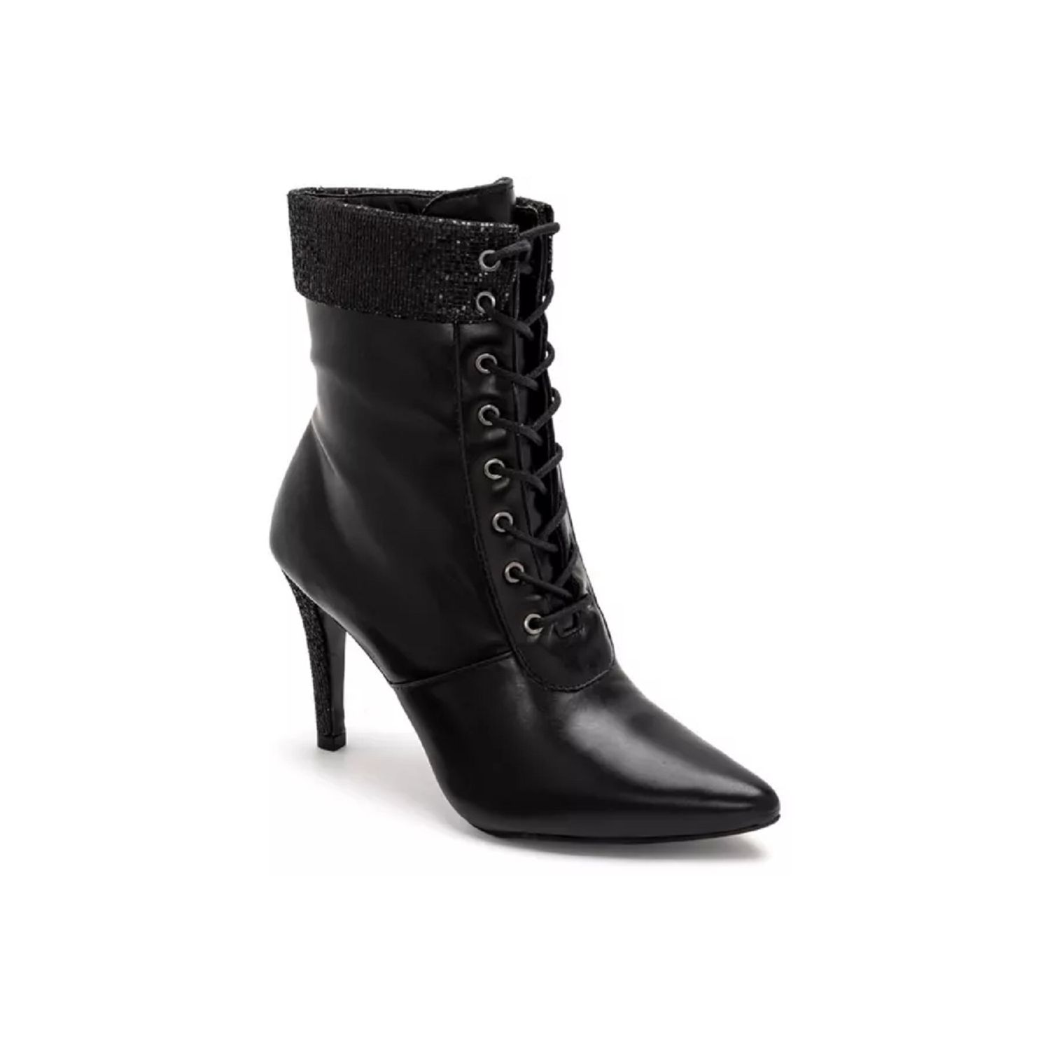 Bota Damers Feminina Bico Fino Cano Curto