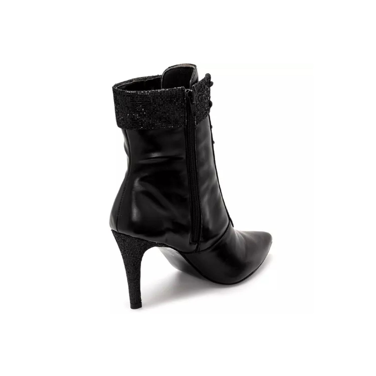 Bota Damers Feminina Bico Fino Cano Curto