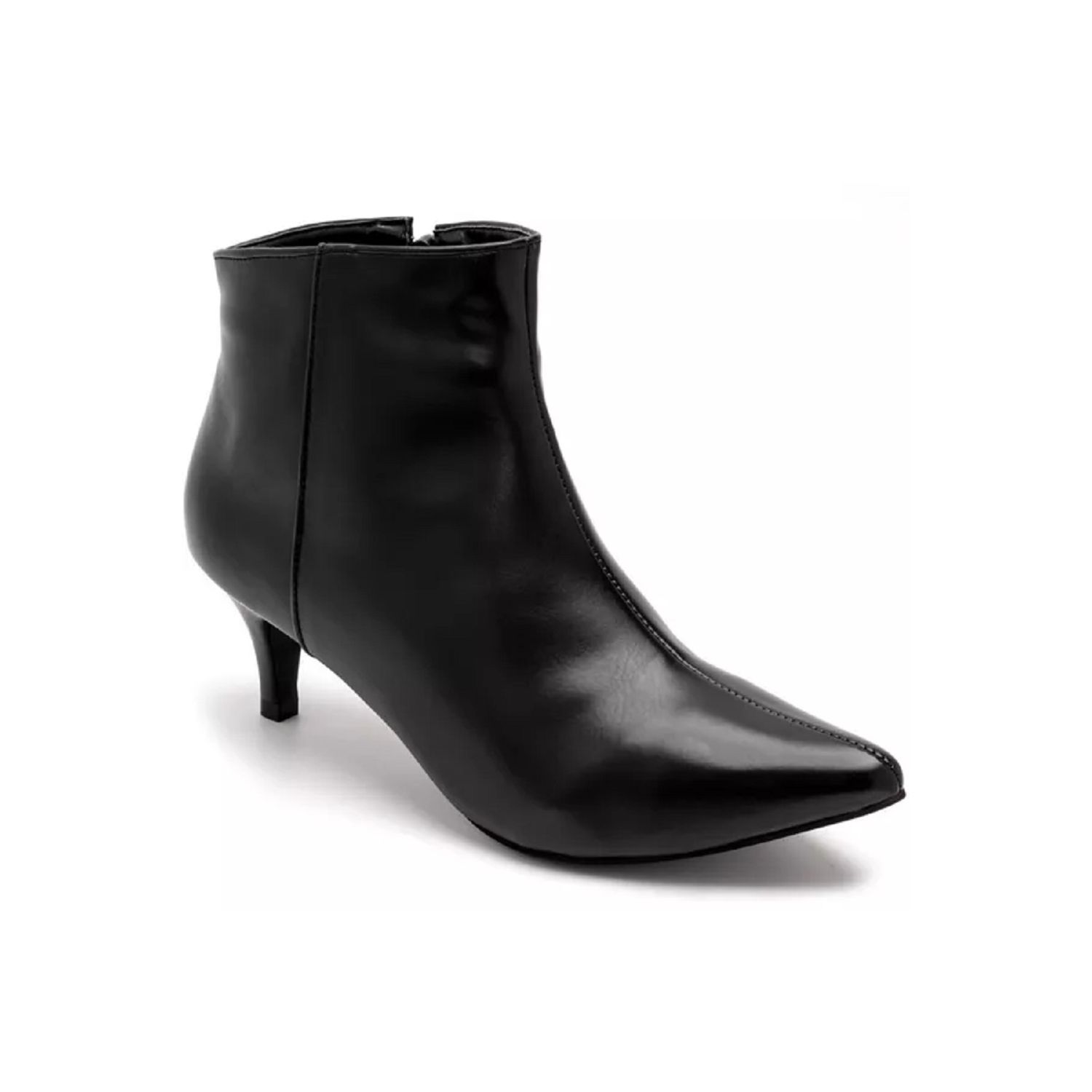 Bota Damers Feminina De Bico Fino Cano Curto