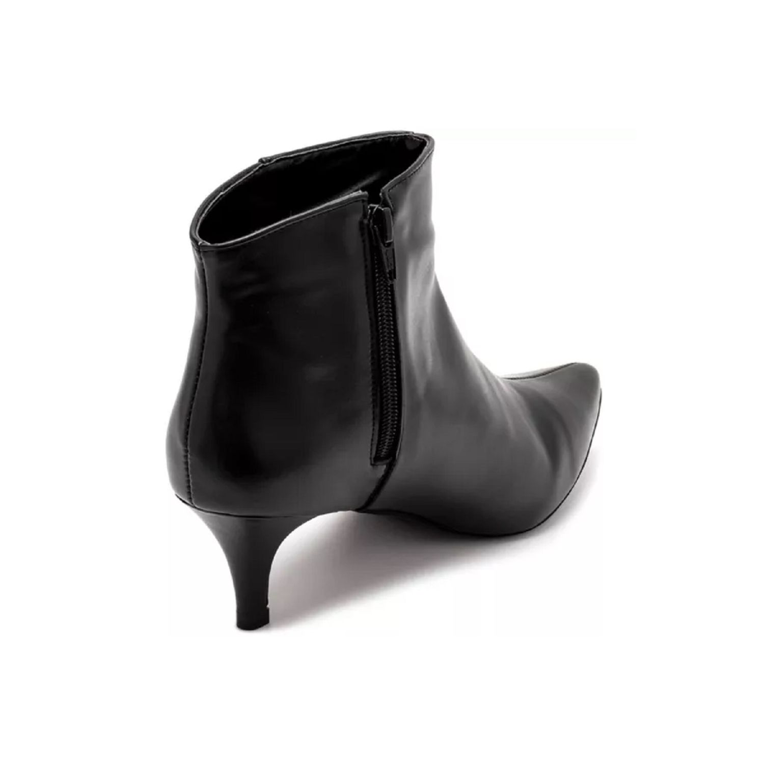 Bota Damers Feminina De Bico Fino Cano Curto
