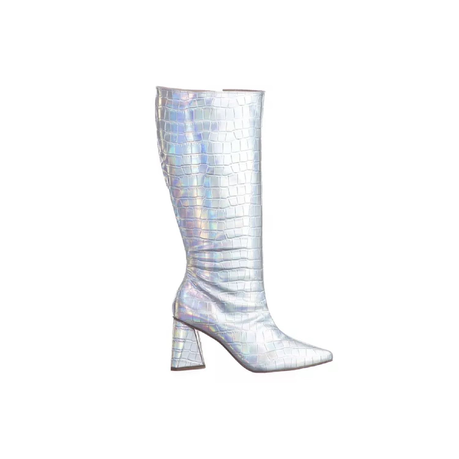 Bota Damers Feminina De Cano Longo Salto Triângulo... - DAMERS