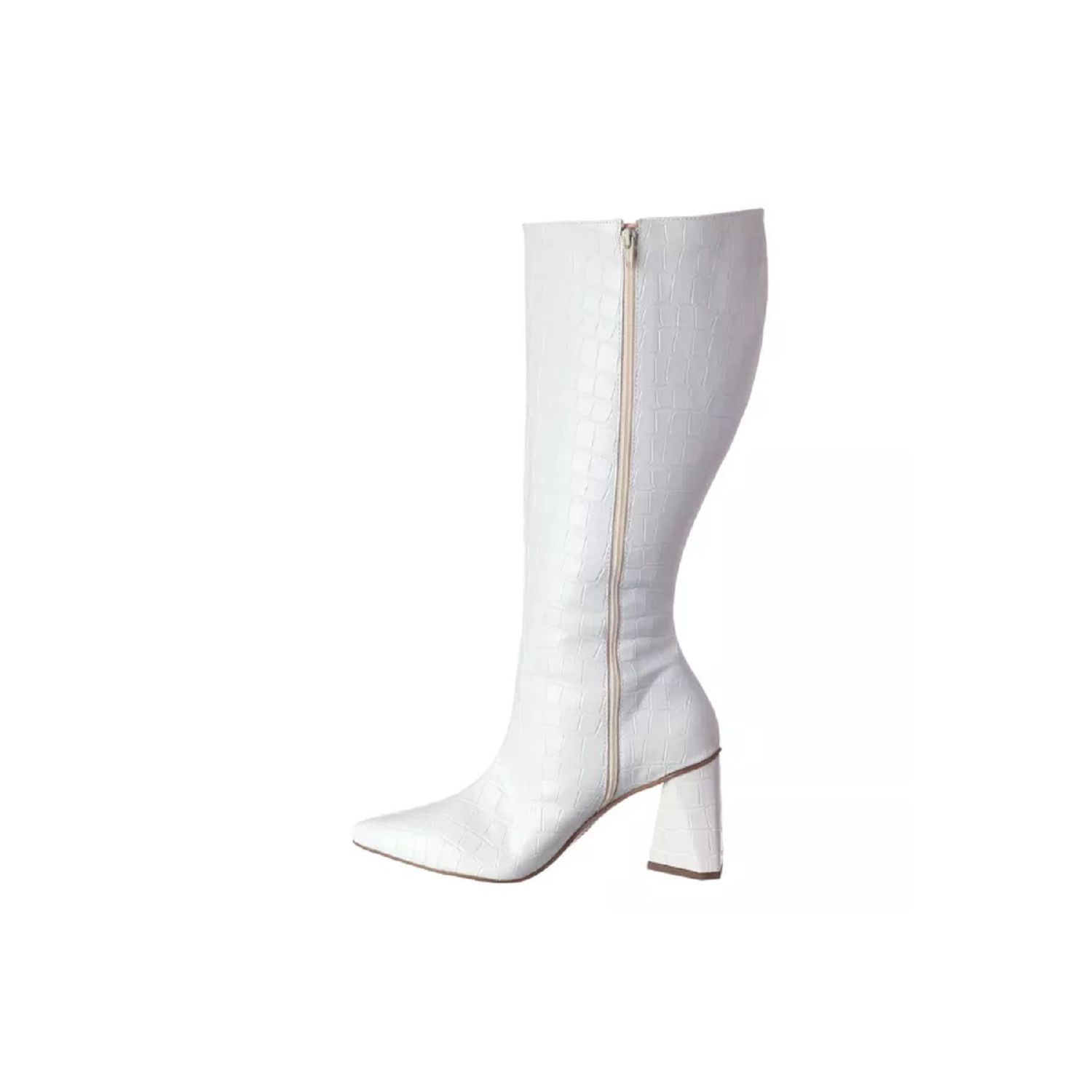 Bota Damers Feminina De Cano Longo Salto Triângulo