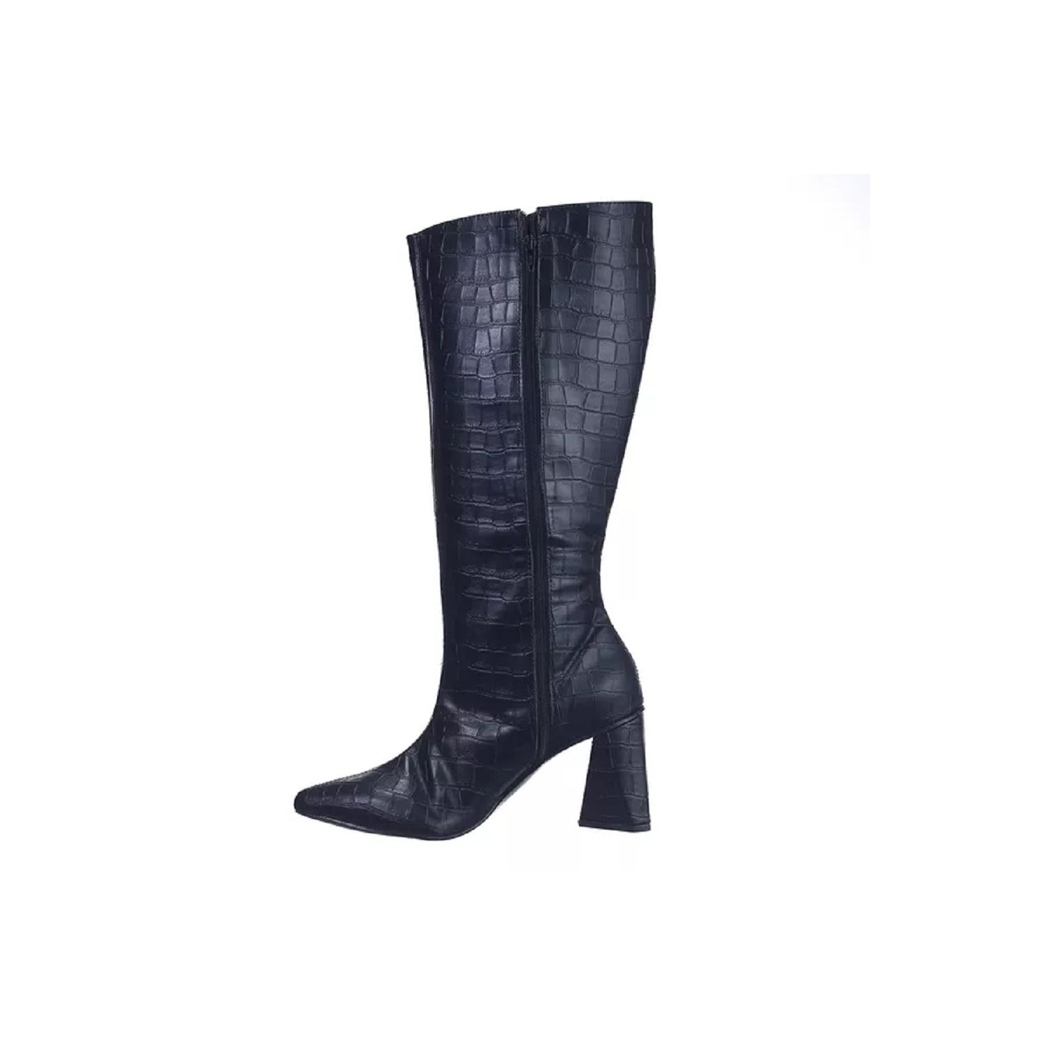 Bota Damers Feminina De Cano Longo Salto Triângulo