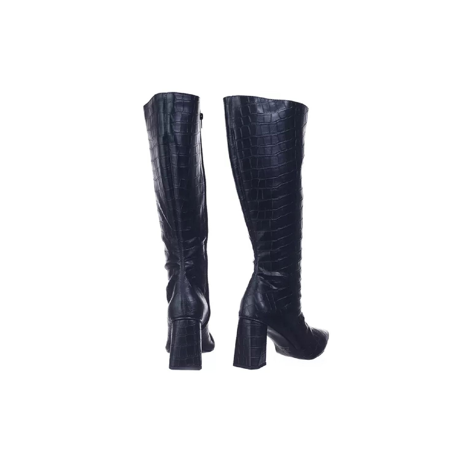 Bota Damers Feminina De Cano Longo Salto Triângulo