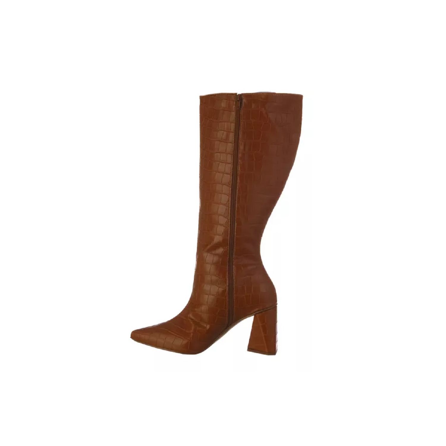 Bota Damers Feminina De Cano Longo Salto Triângulo