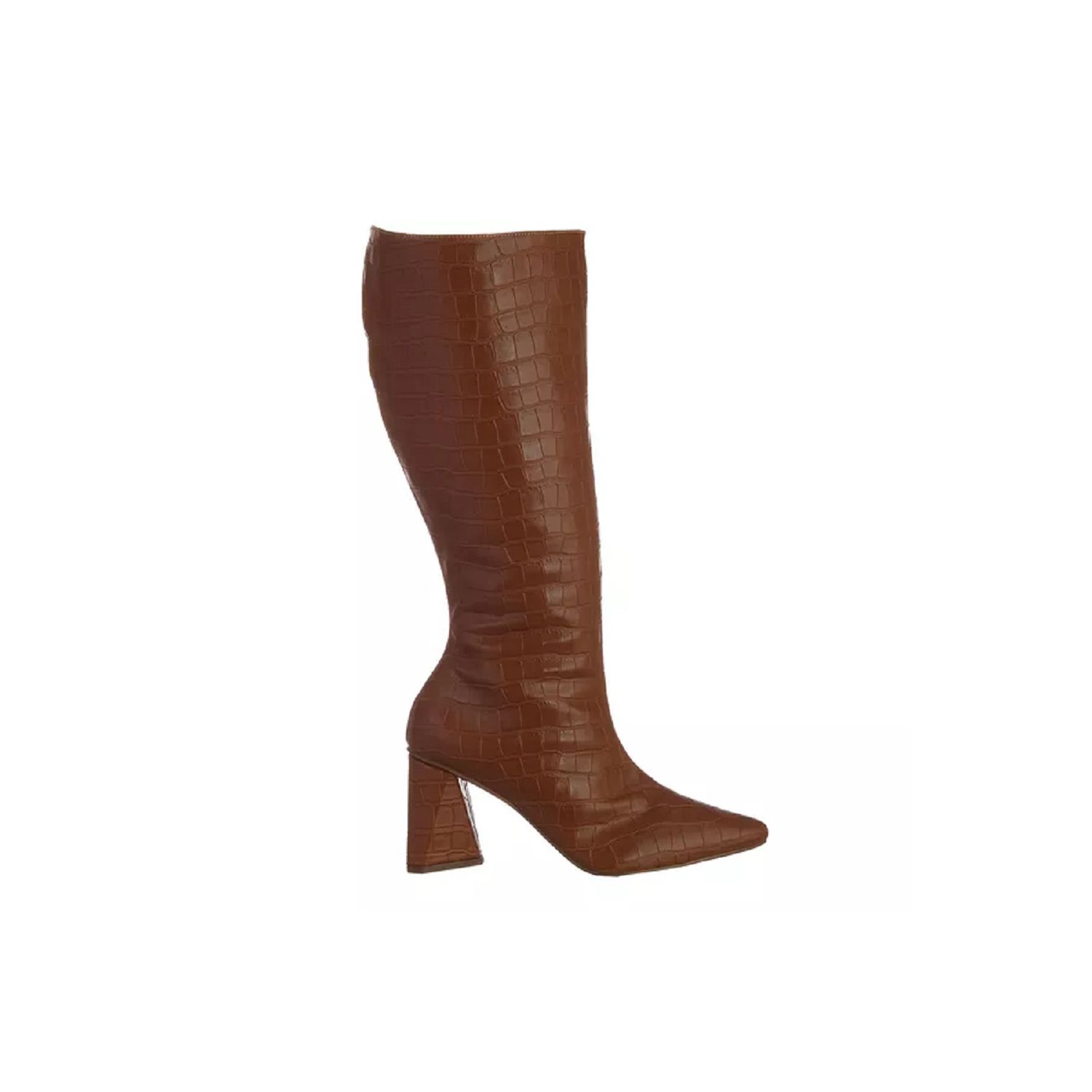 Bota Damers Feminina De Cano Longo Salto Triângulo - DAMERS
