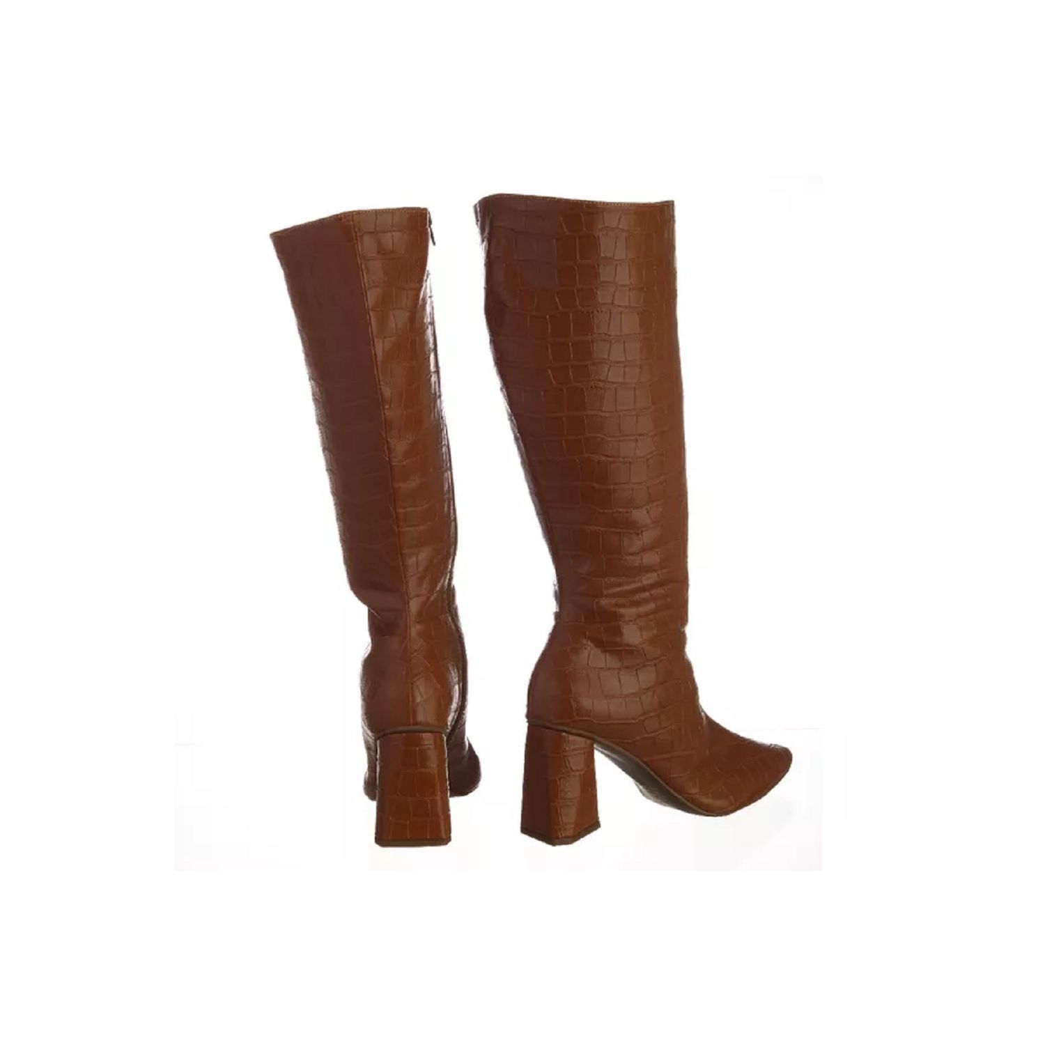 Bota Damers Feminina De Cano Longo Salto Triângulo