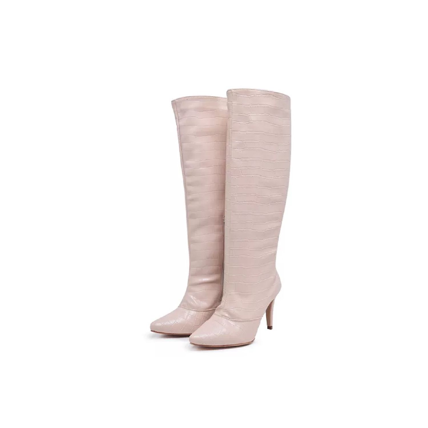 Bota Damers Feminina De Cano Longo Salto Fino