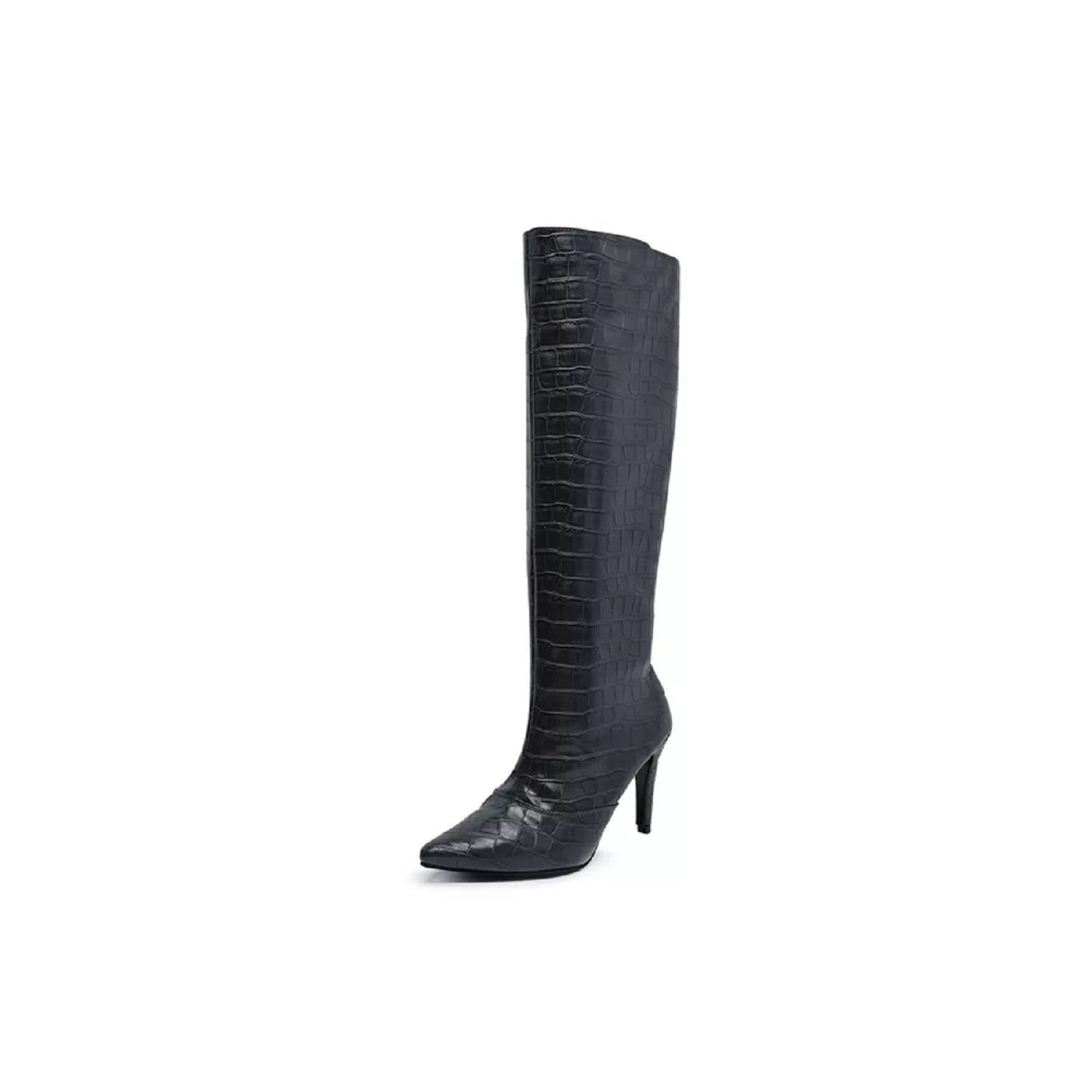 Bota Damers Feminina De Cano Longo Salto Fino