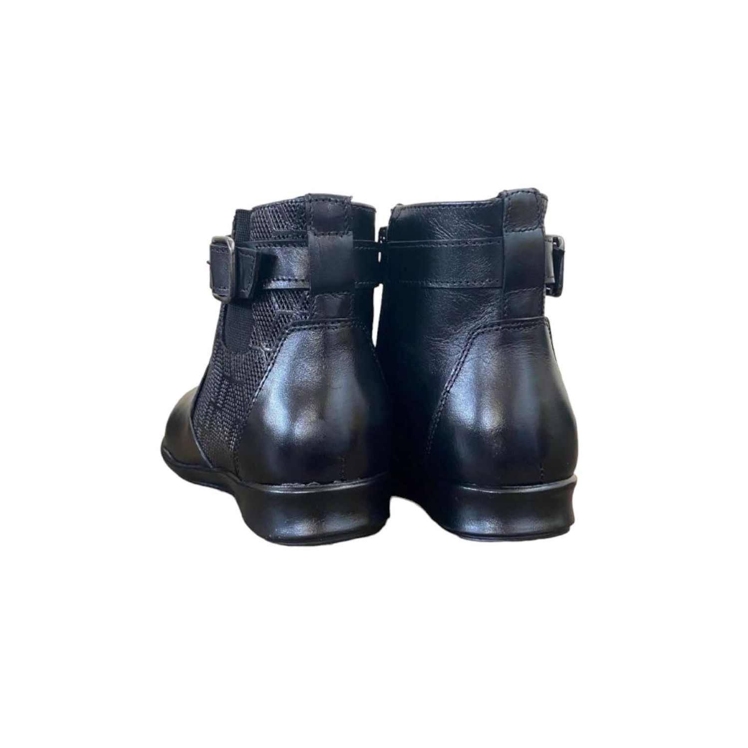Bota Damers Feminina Cano Curto Impressão 3D Preto