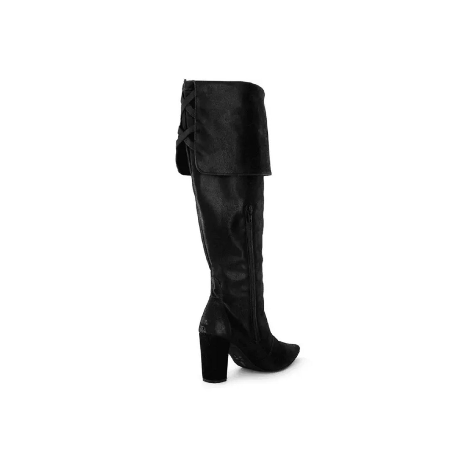 Bota Damers Feminina De Cano Alto Grosso Nobucado