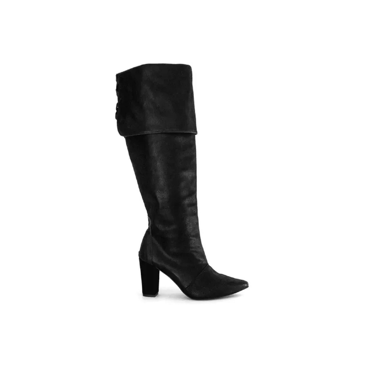 Bota Damers Feminina De Cano Alto Grosso Nobucado - DAMERS