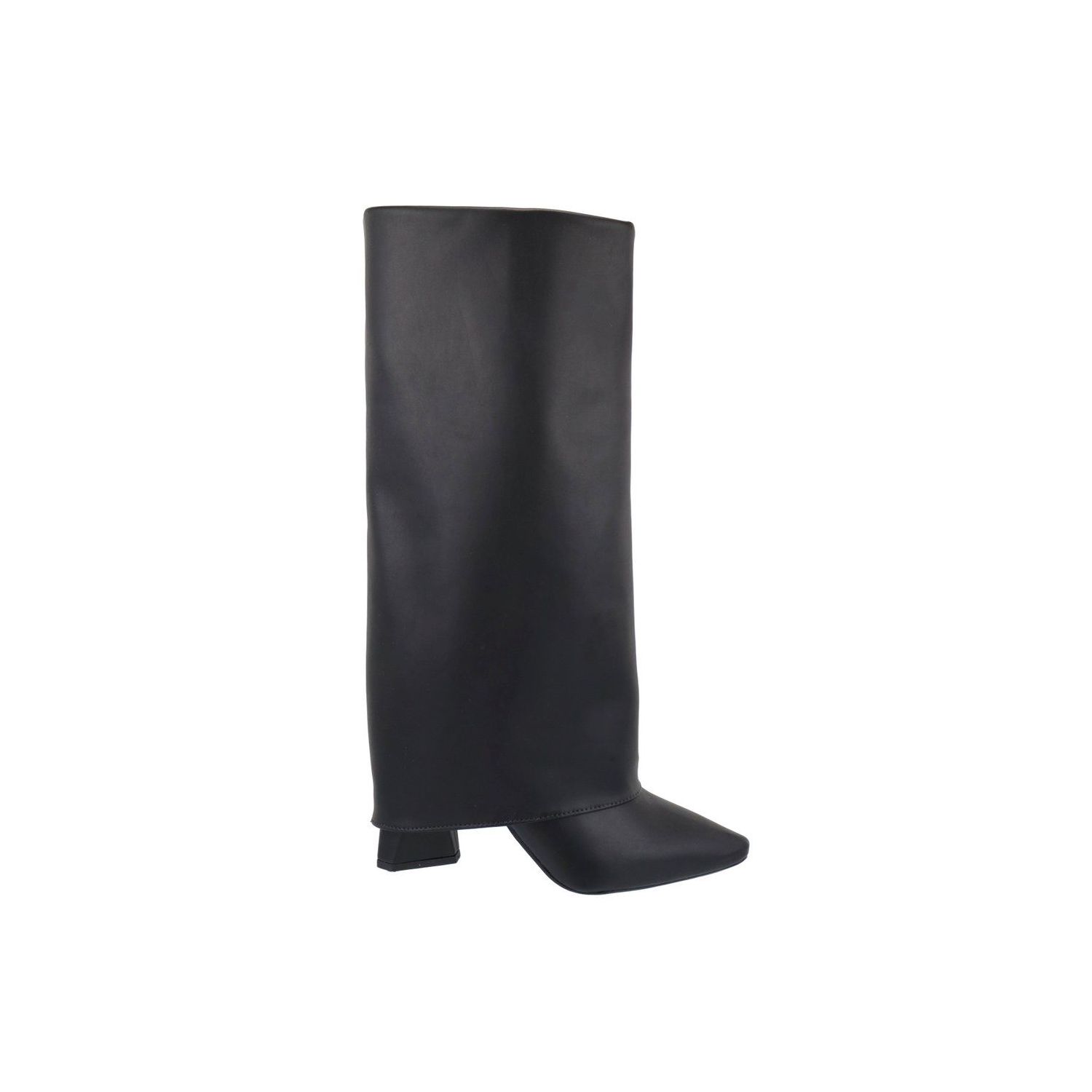 Bota Damers Feminina Capa Salto Geométrico Preto - DAMERS