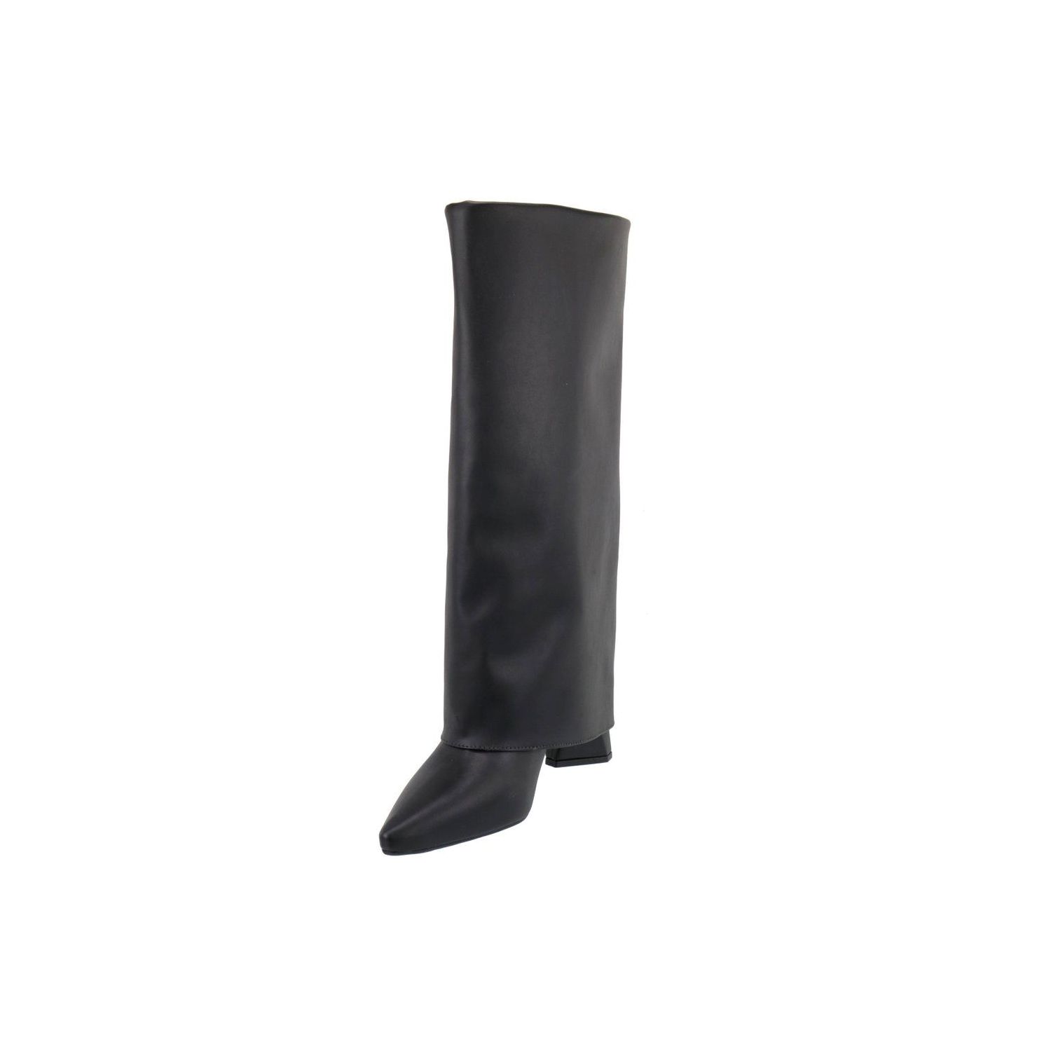 Bota Damers Feminina Capa Salto Geométrico Preto