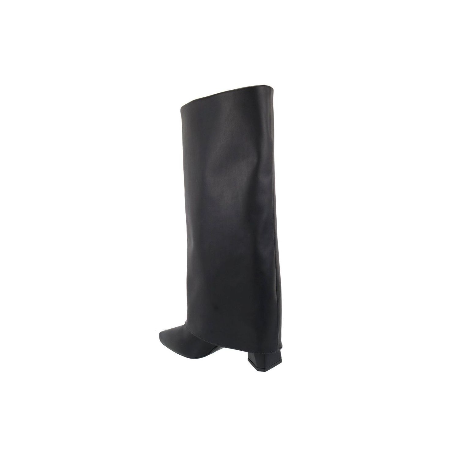 Bota Damers Feminina Capa Salto Geométrico Preto
