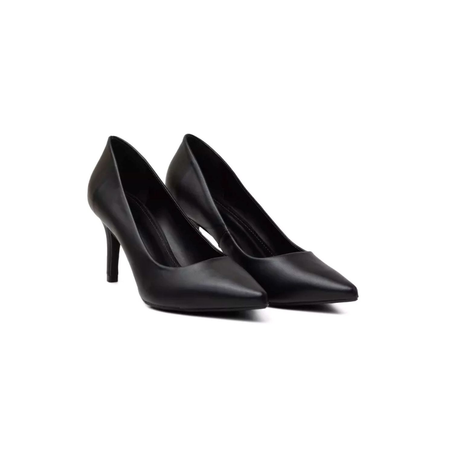 Scarpin Salto Alto Fino Preto Damers