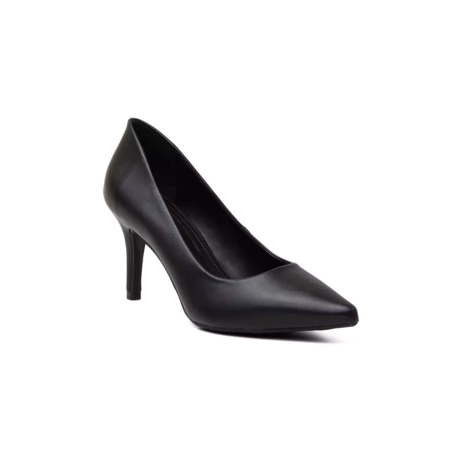 Scarpin Salto Alto Fino Preto Damers