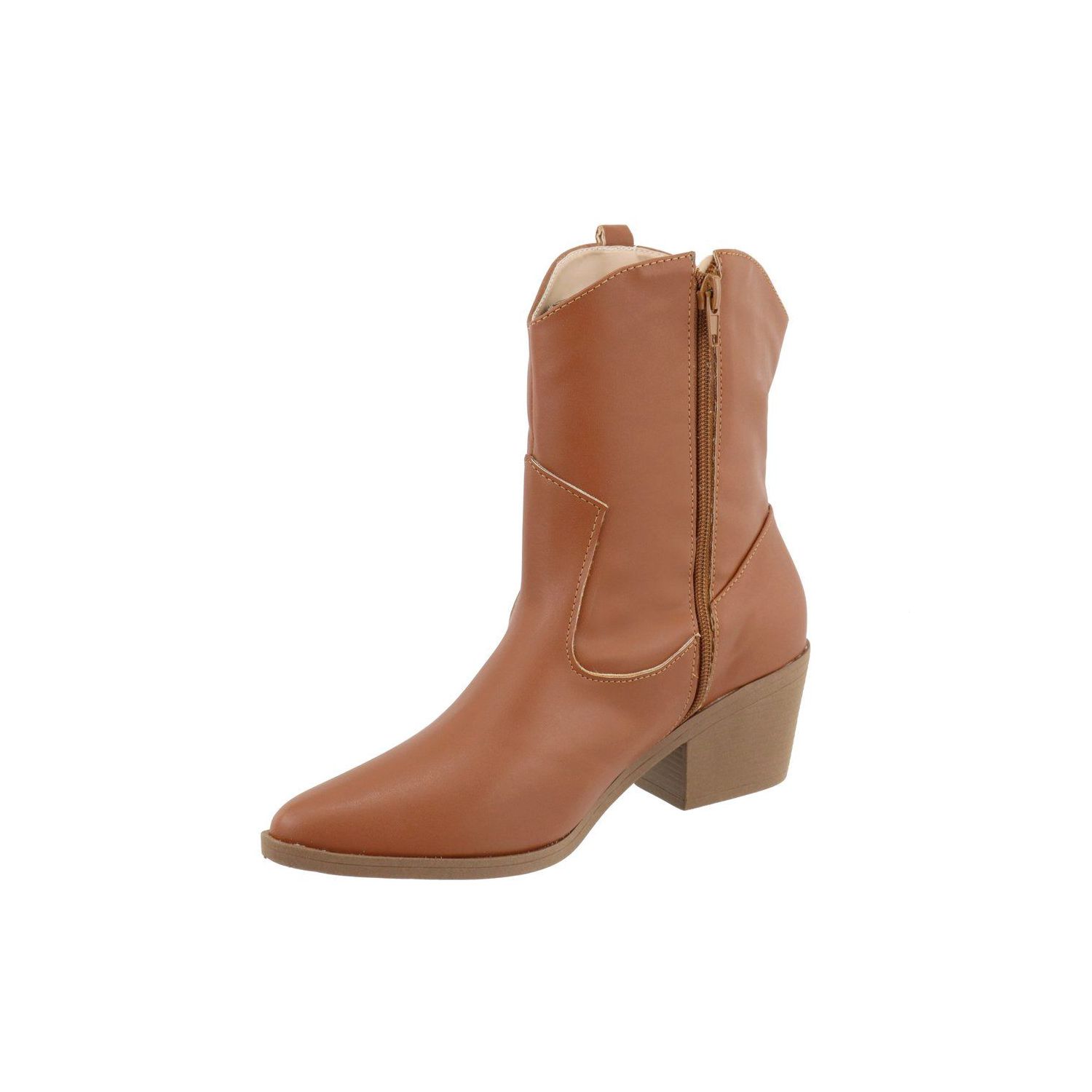 Bota Damers Feminina Western Boton Lateral