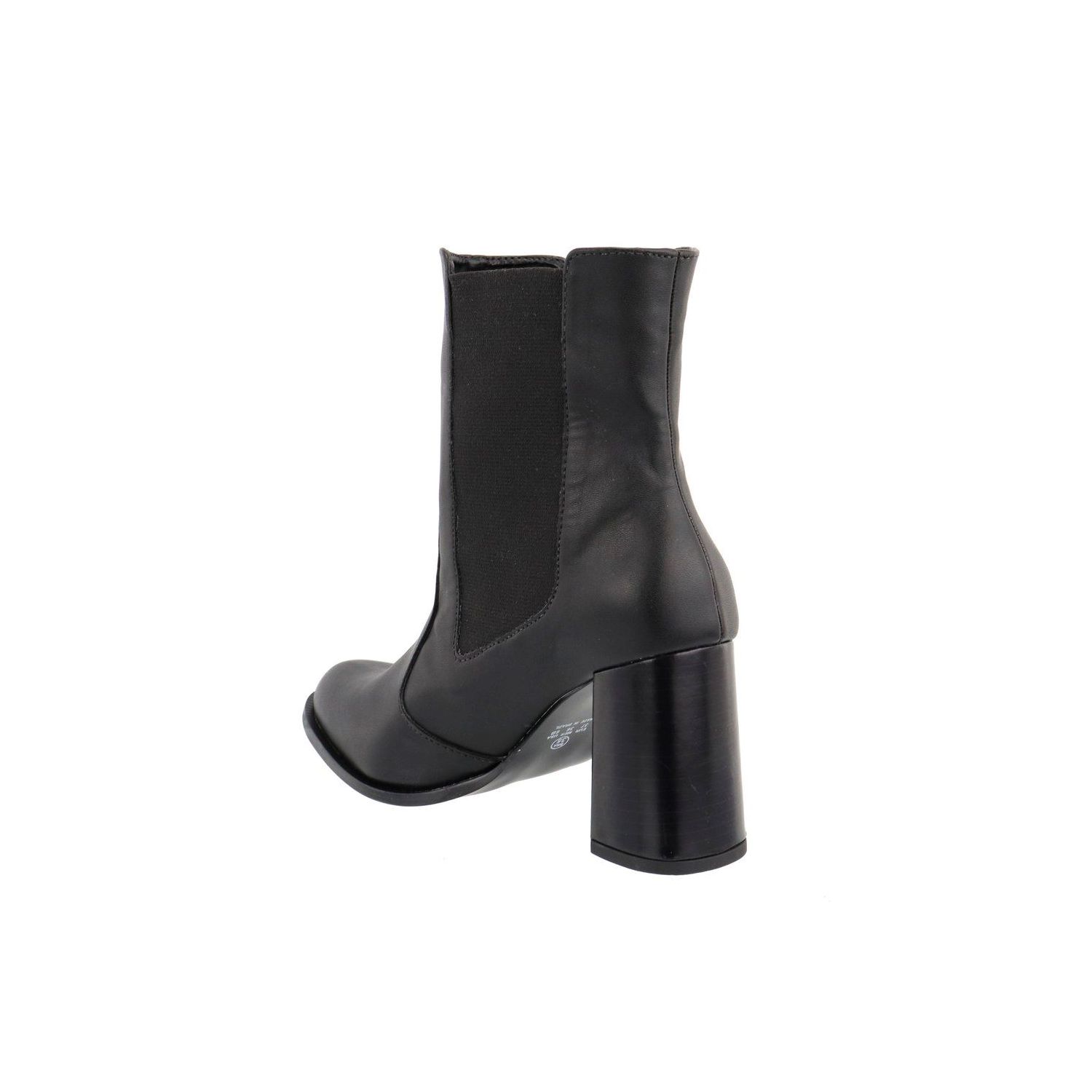 Bota Damers Feminina Salto Confort Elástico Lateral 