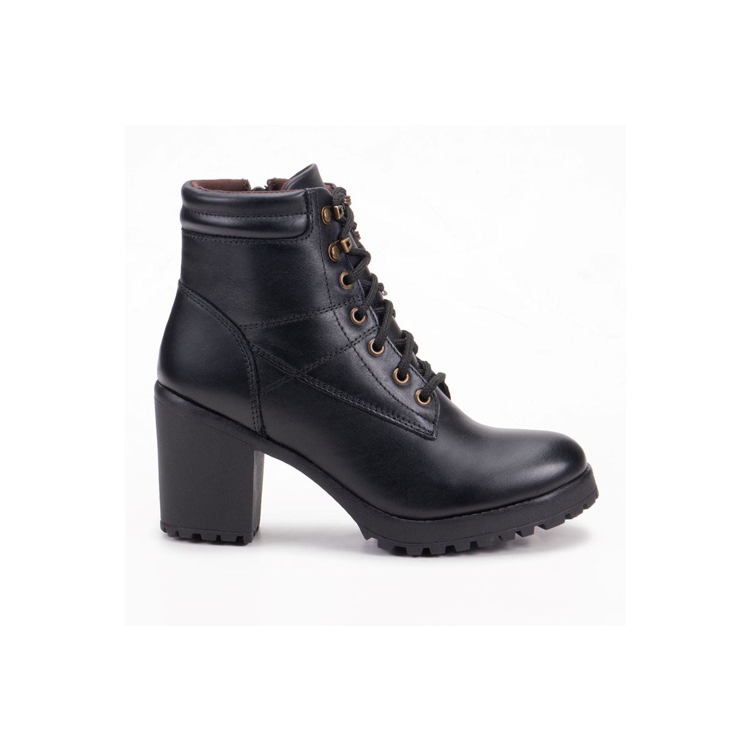 Bota Damers Feminina de Couro Legítimo Cano Baixo - DAMERS