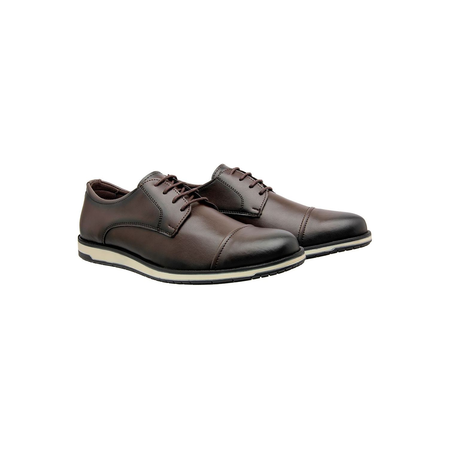 Sapato Damers Oxford Masculino Marrom