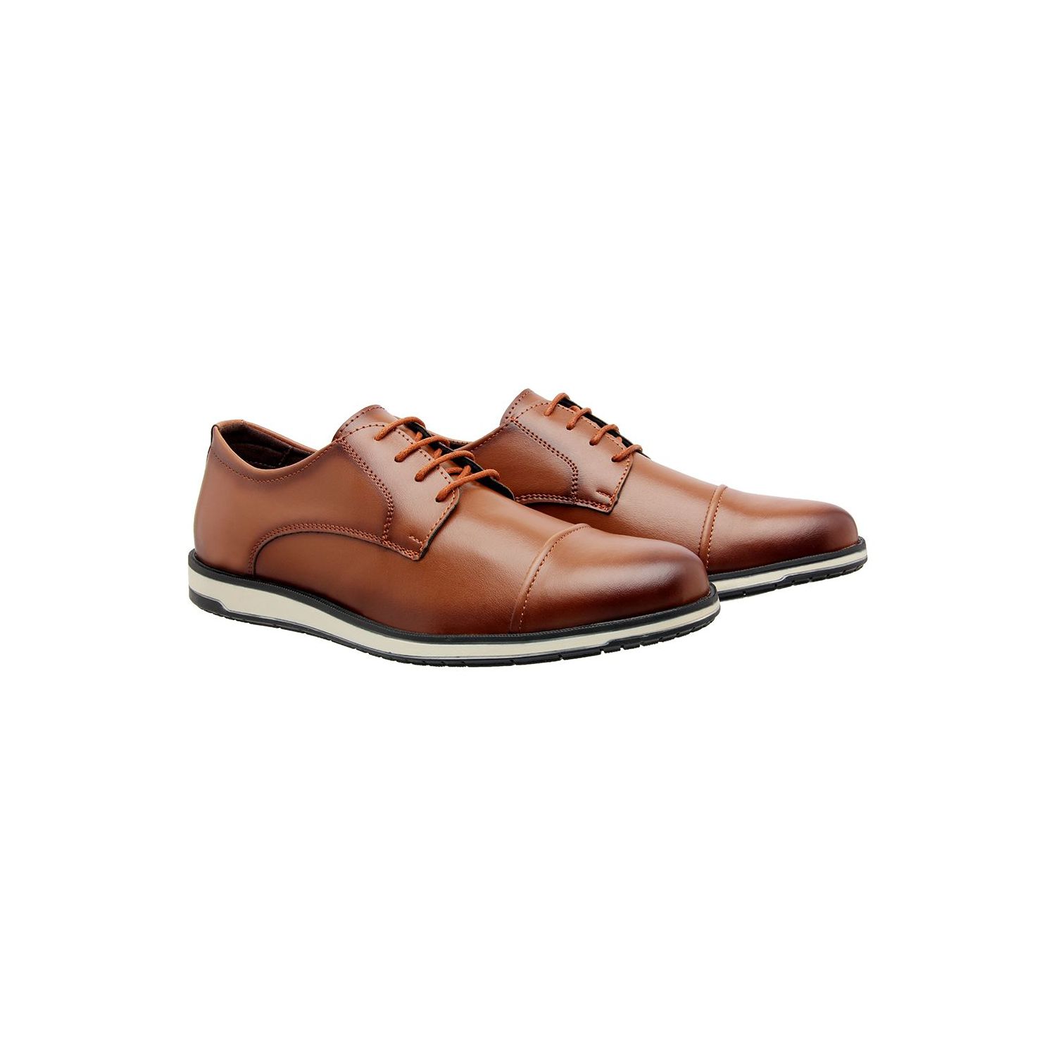 Sapato Damers Oxford Masculino Caramelo