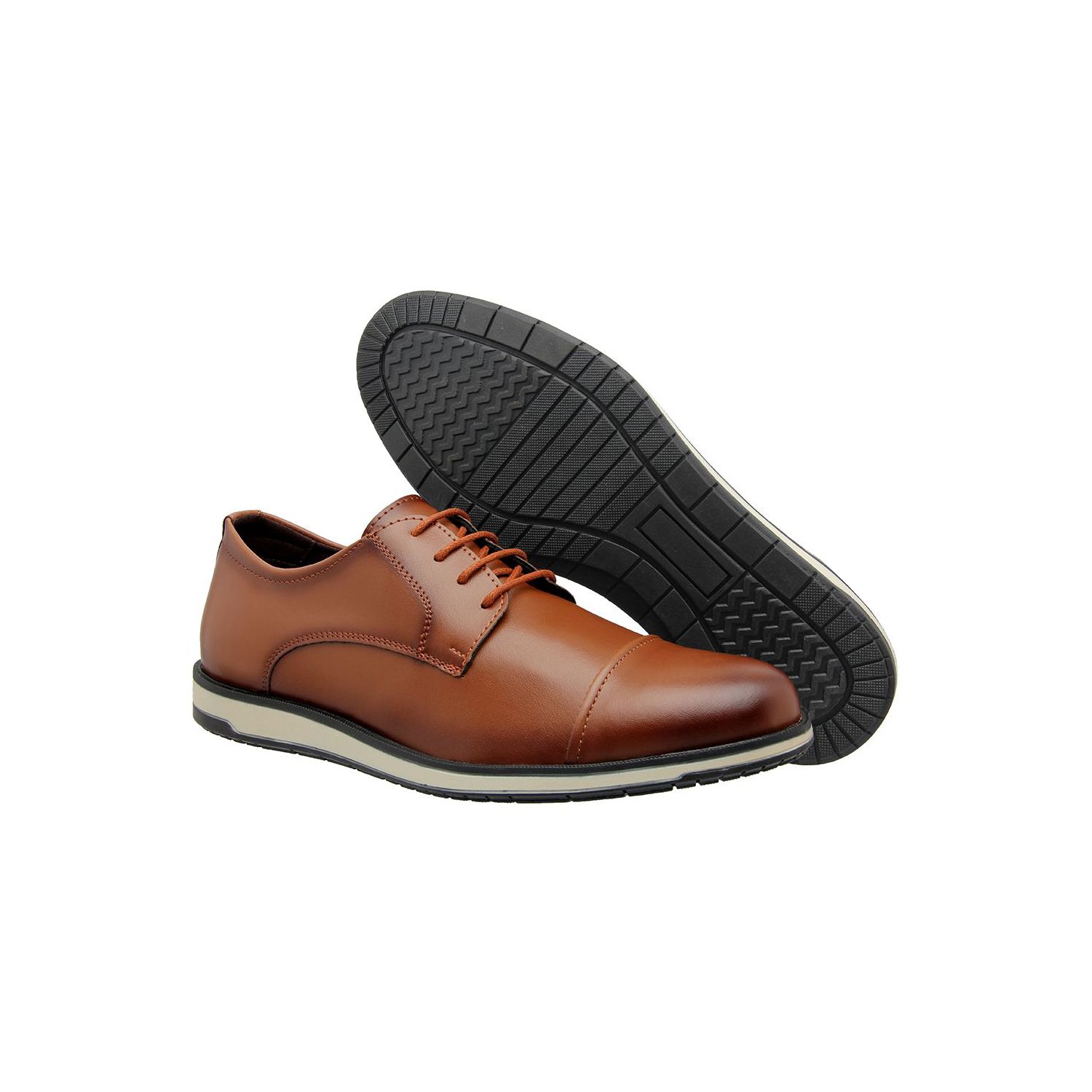 Sapato Damers Oxford Masculino Caramelo