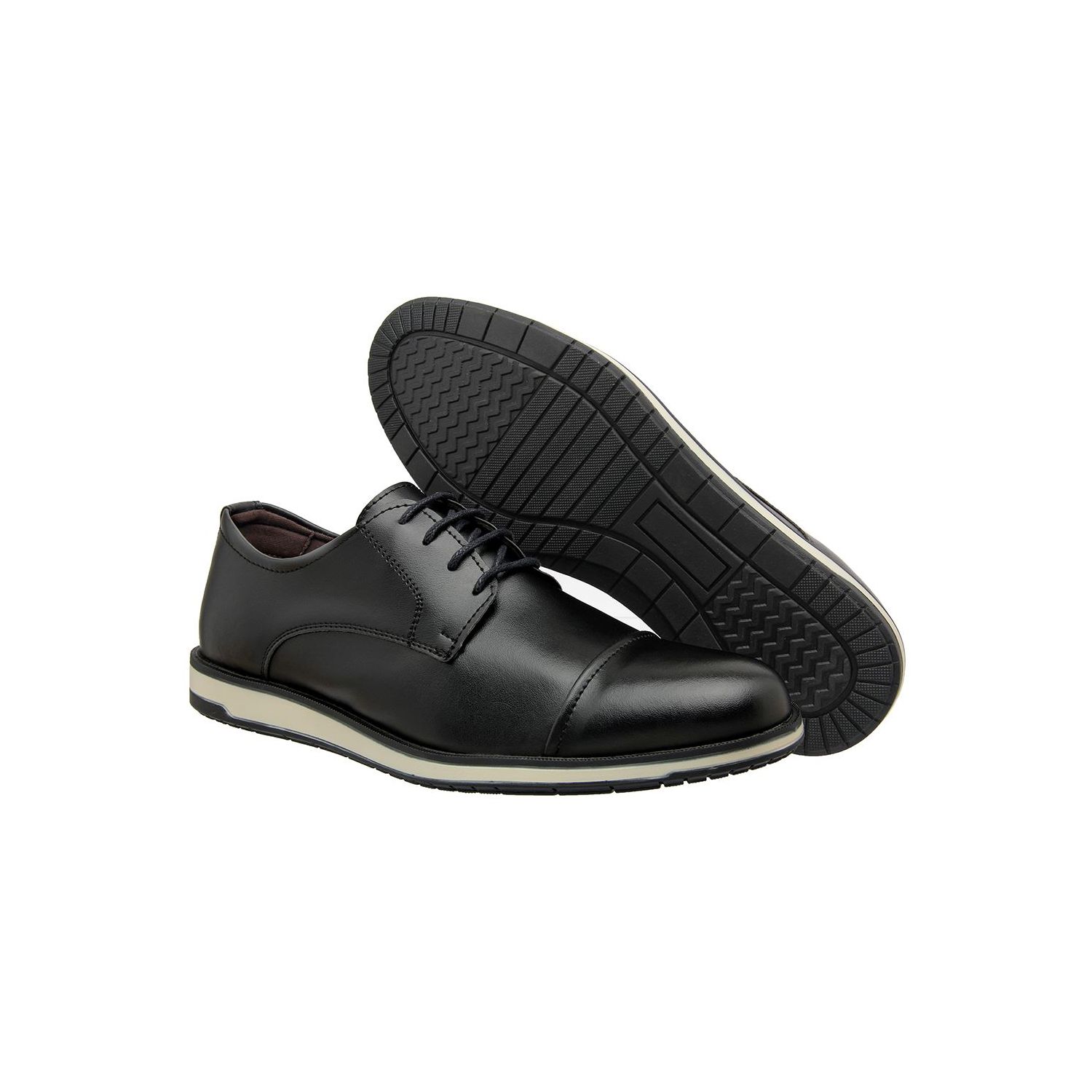 Sapato Damers Oxford Masculino Preto