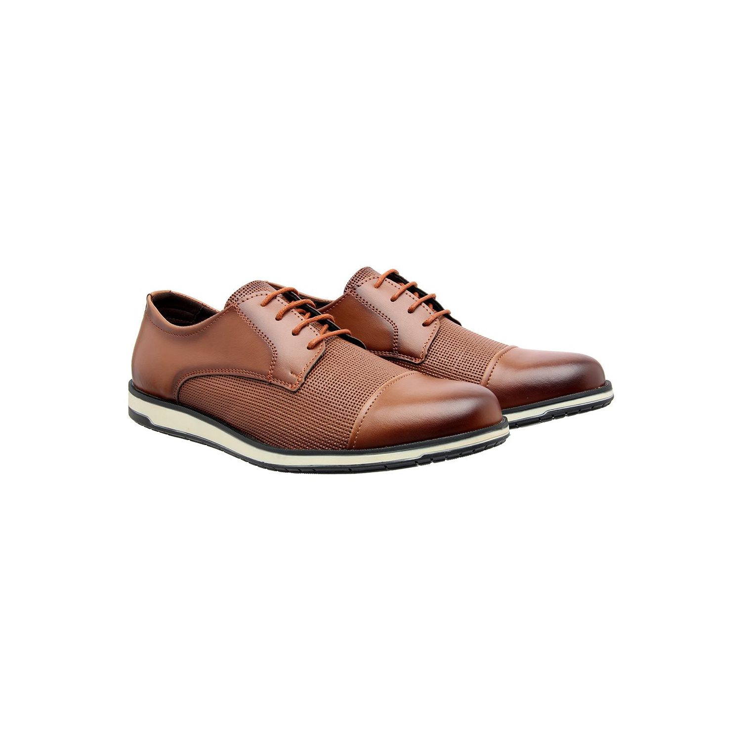 Sapato Damers Oxford Masculino Caramelo