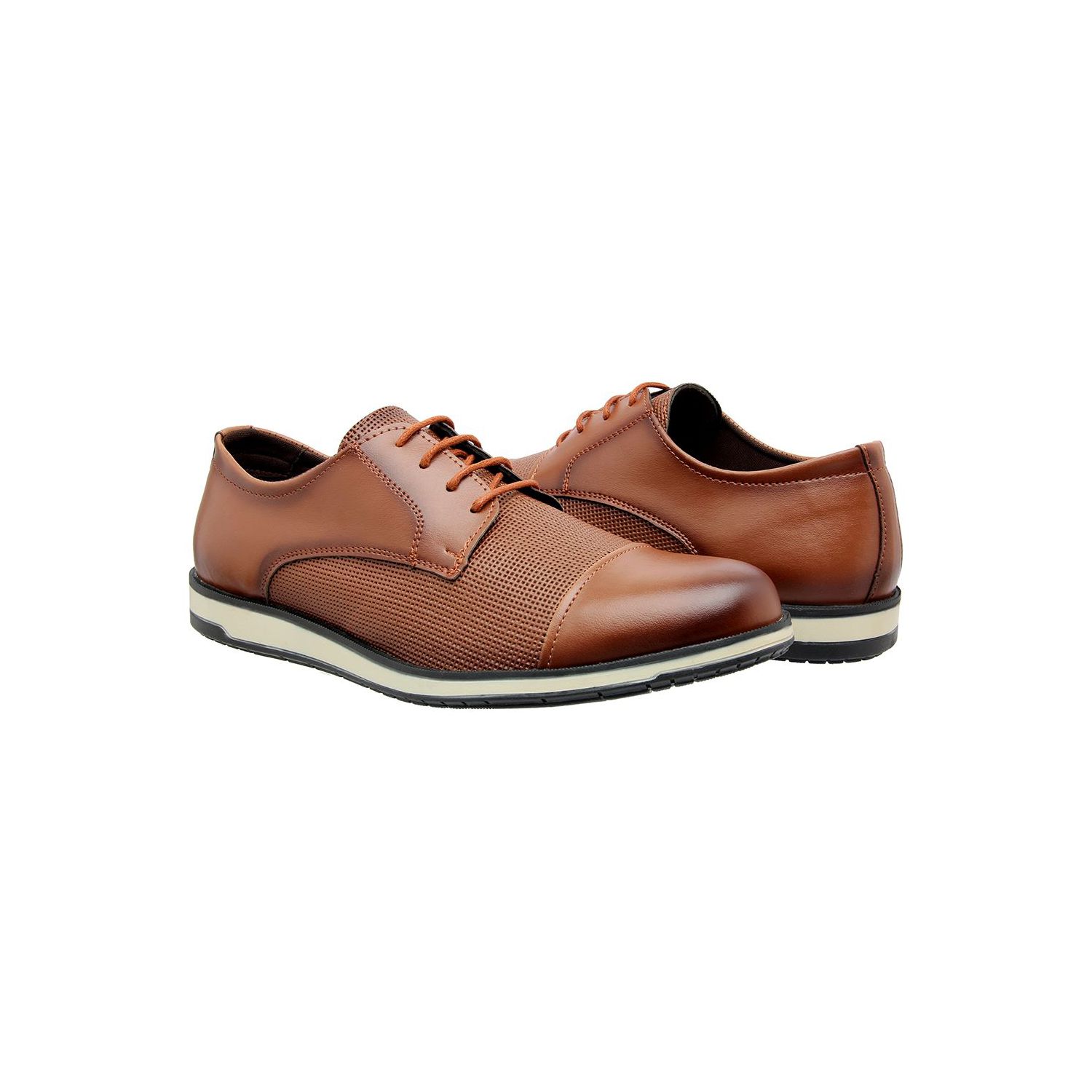 Sapato Damers Oxford Masculino Caramelo