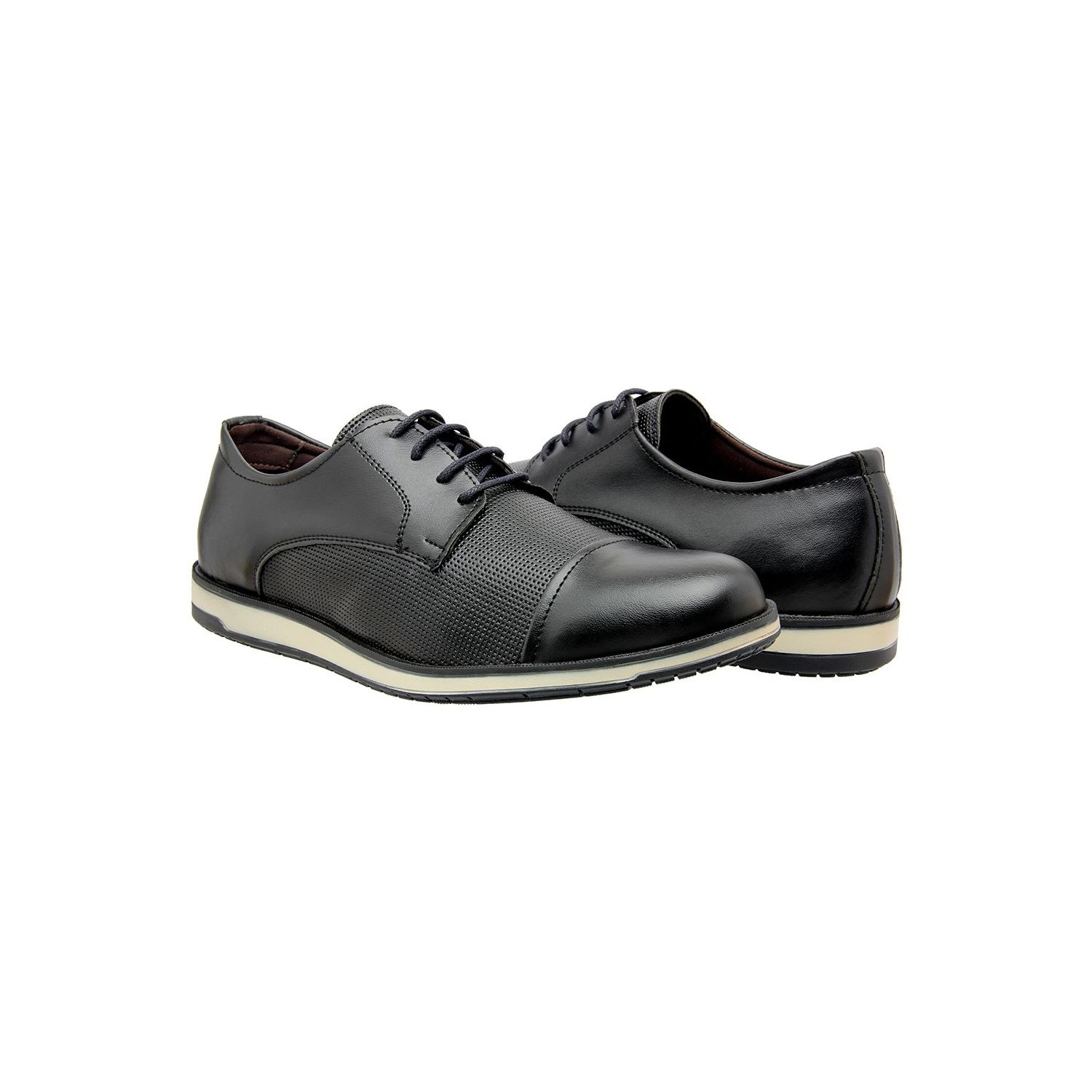 Sapato Damers Oxford Masculino Preto