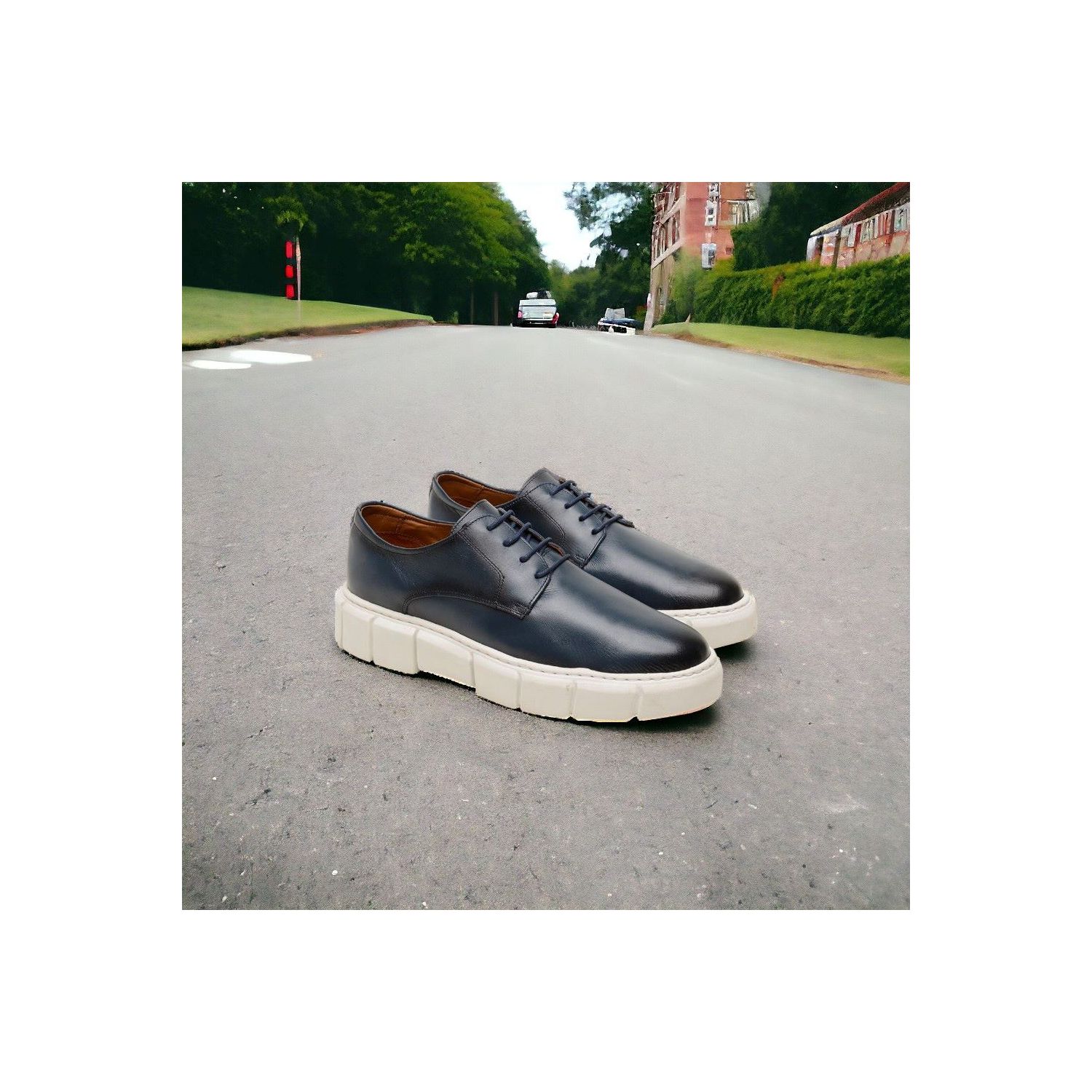Sapato Damers Oxford Masculino Marinho