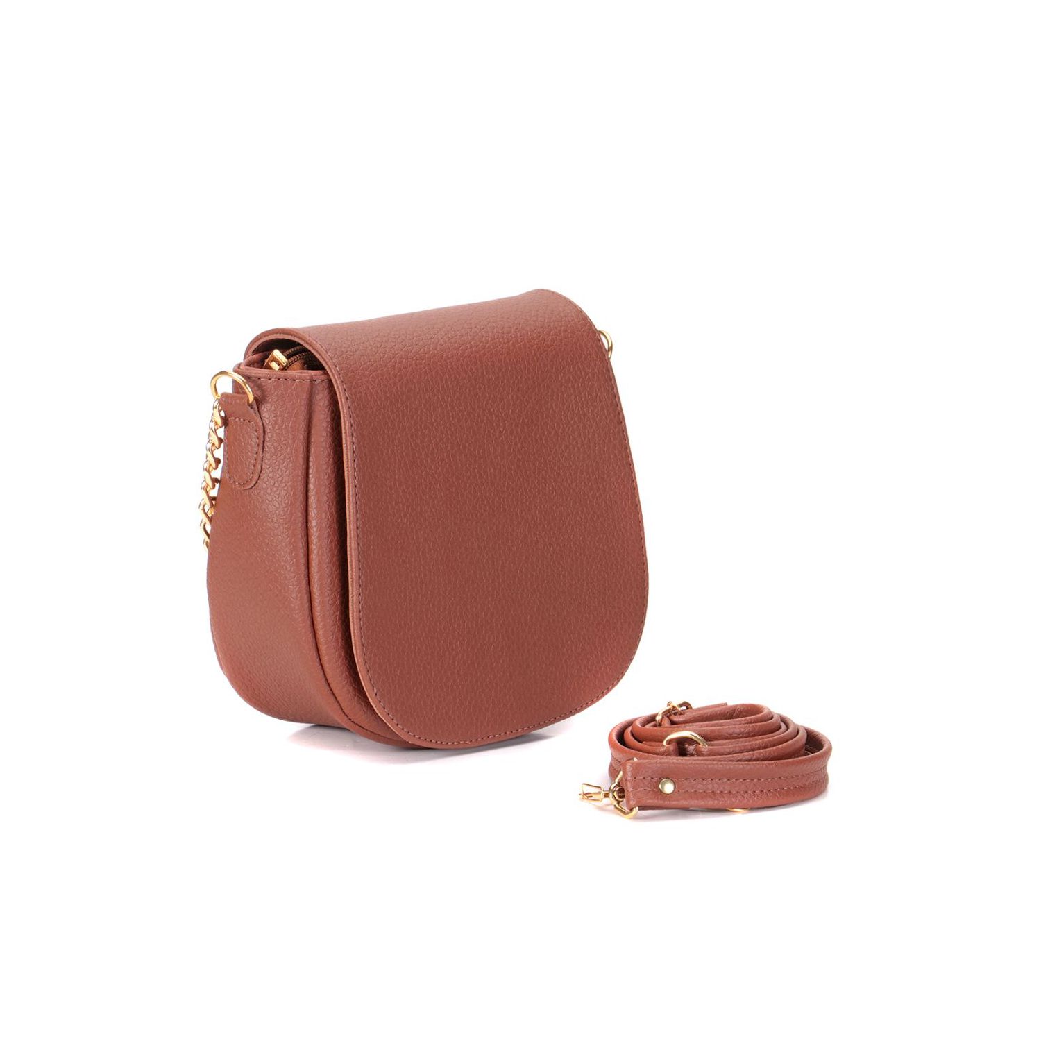 Bolsa Tiracolo Damers Marrom - DAMERS