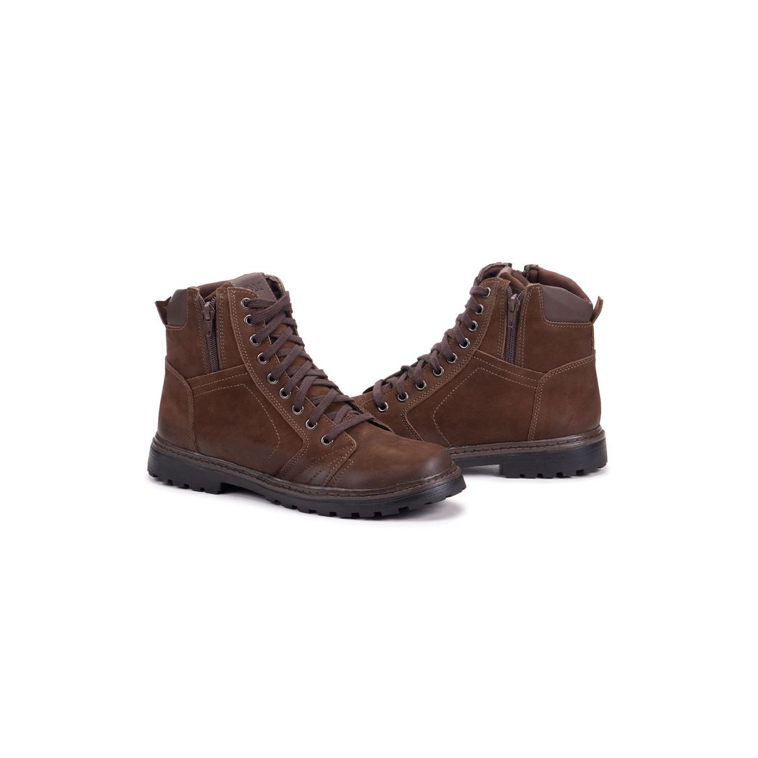 Bota Damers Masculino de Couro Legítimo Cano Curto