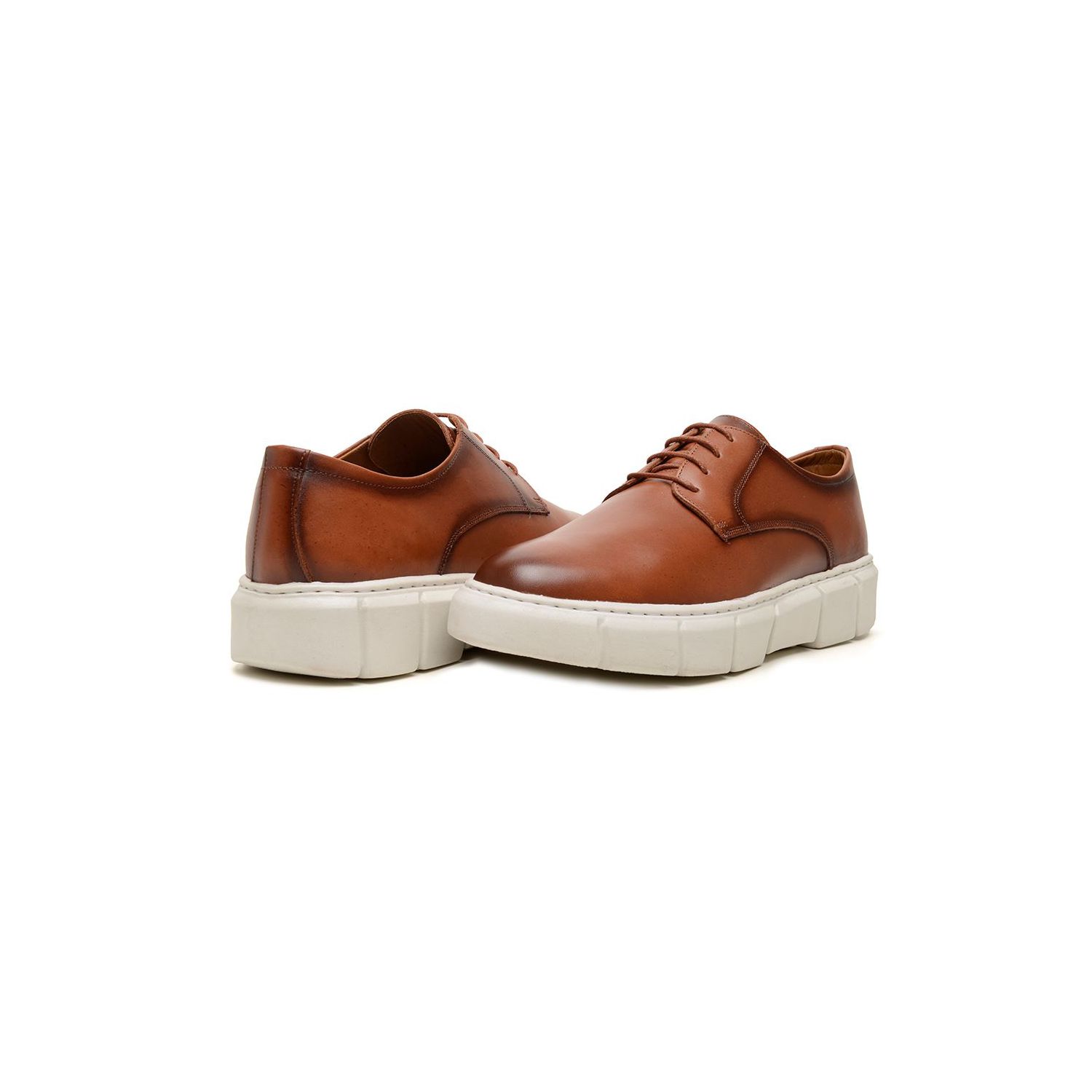 Sapato Damers Oxford Masculino Caramelo