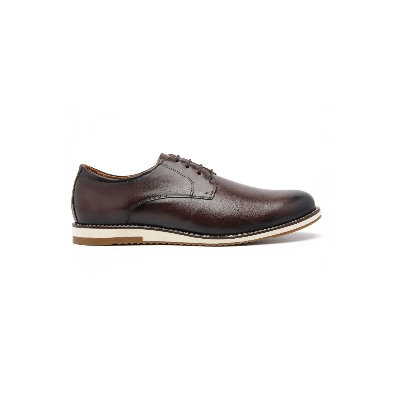 Sapato Damers Oxford Masculino De Couro Legítimo C... - DAMERS