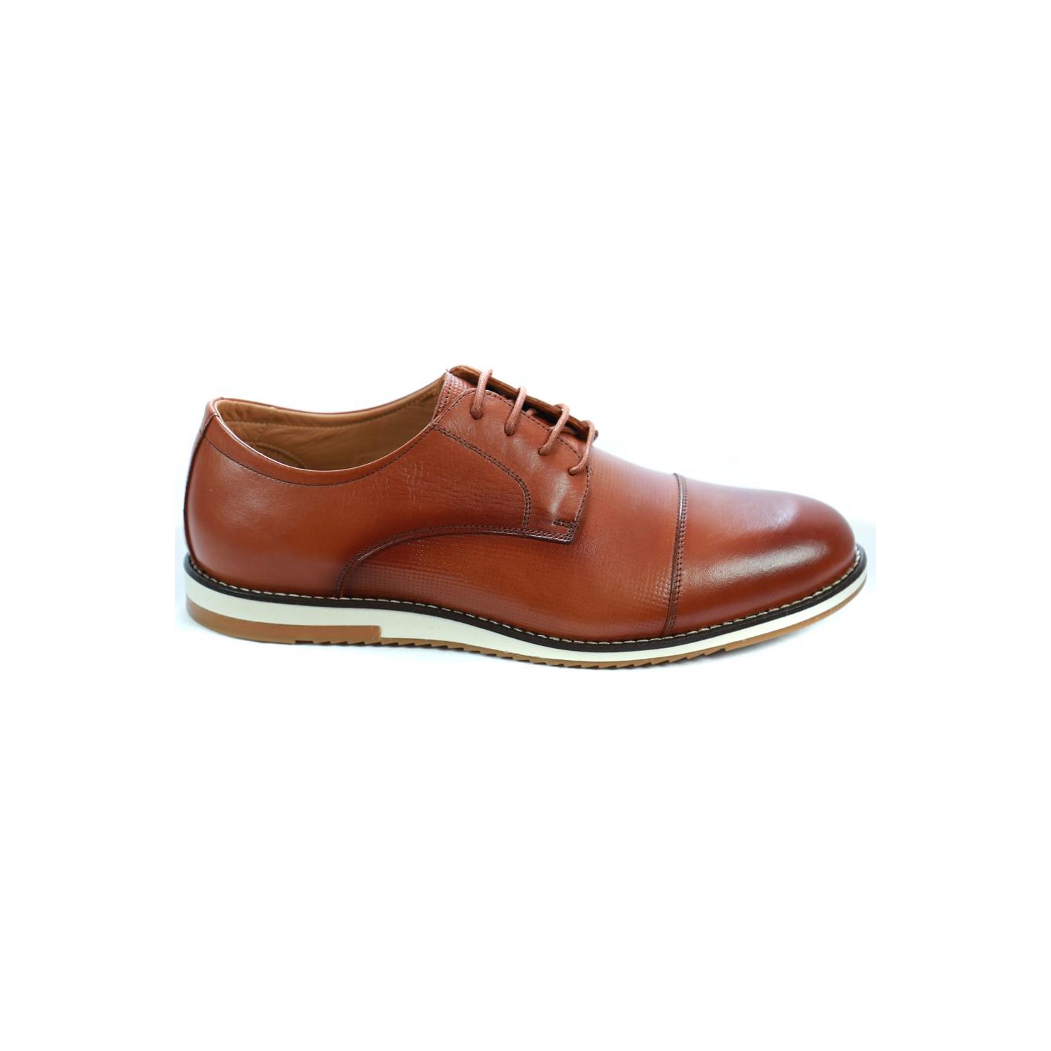 Sapato Damers Oxford Masculino De Couro Legítimo M... - DAMERS