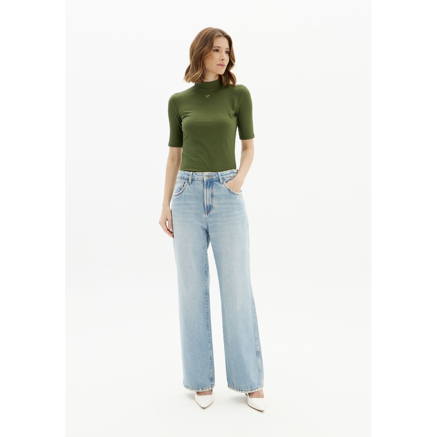 CALÇA JEANS CLARA