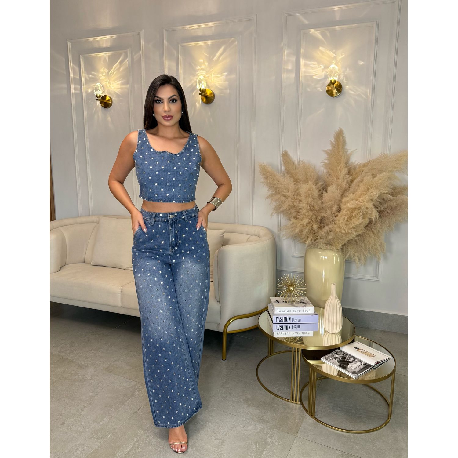 CONJUNTO JEANS 