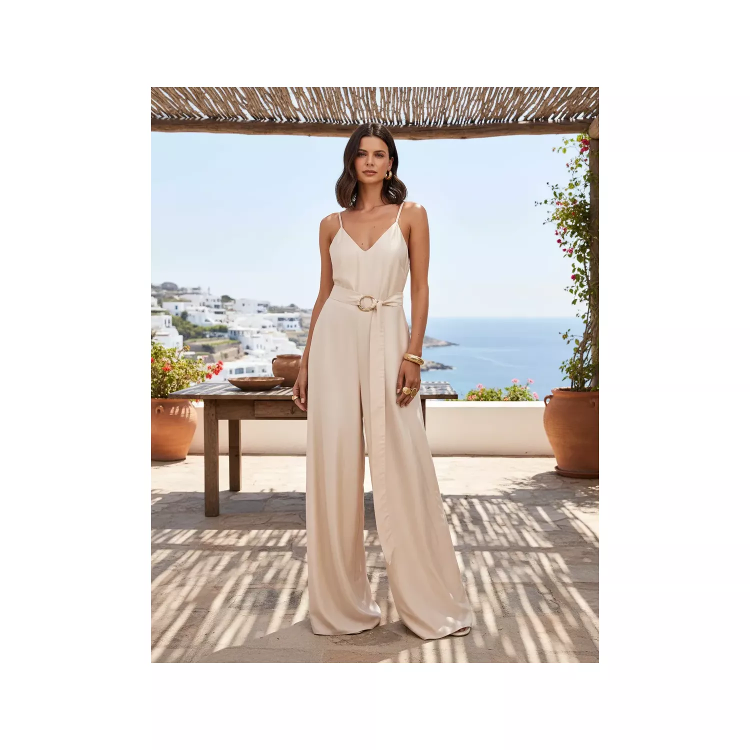 MACACÃO LONGO ACETINADO 