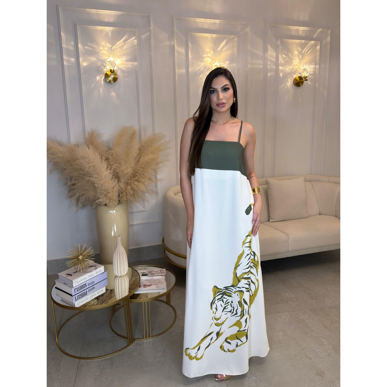 VESTIDO TIGRE