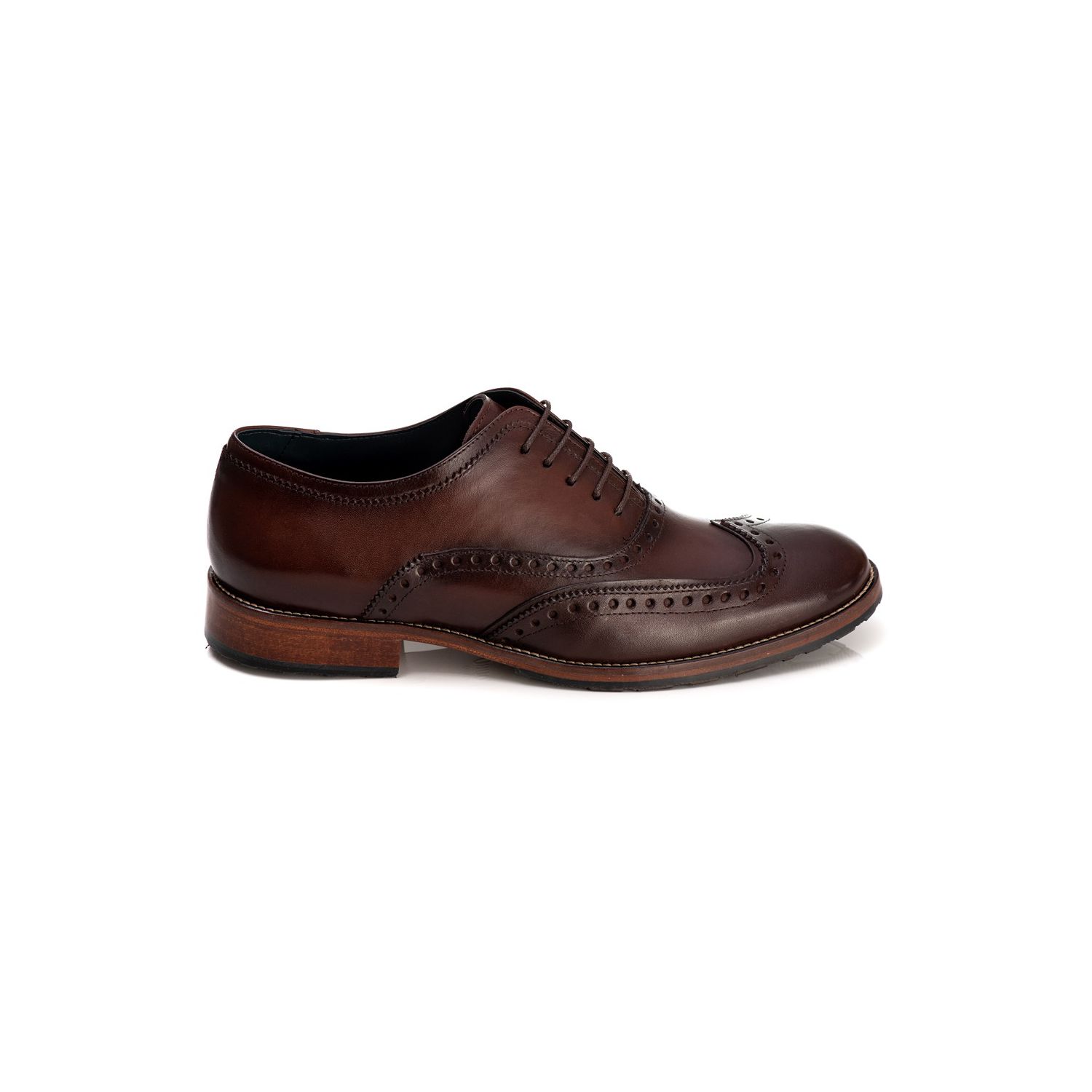 Sapato Oxford Masculino Tucson em Couro Naturaly P... - Tombstone